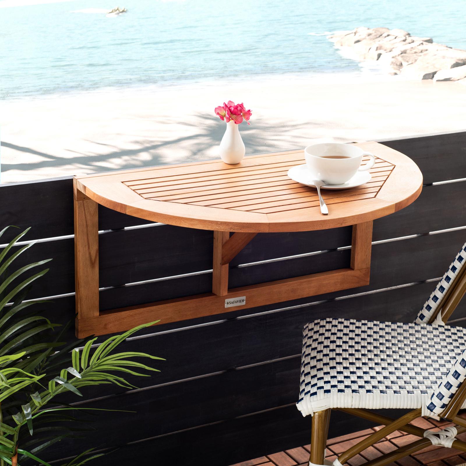 Owens Outdoor Balcony Half Table 1 Owens Outdoor Balcony Half Table
