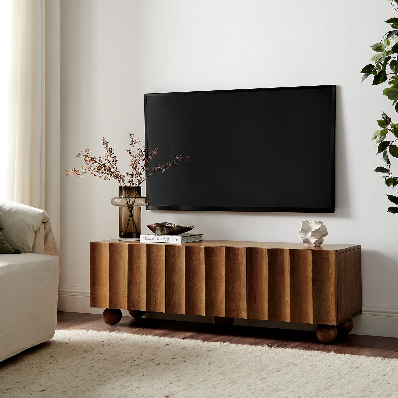 Sorren Scalloped 54 in. TV Stand 16 Sorren Scalloped 54 in. TV Stand