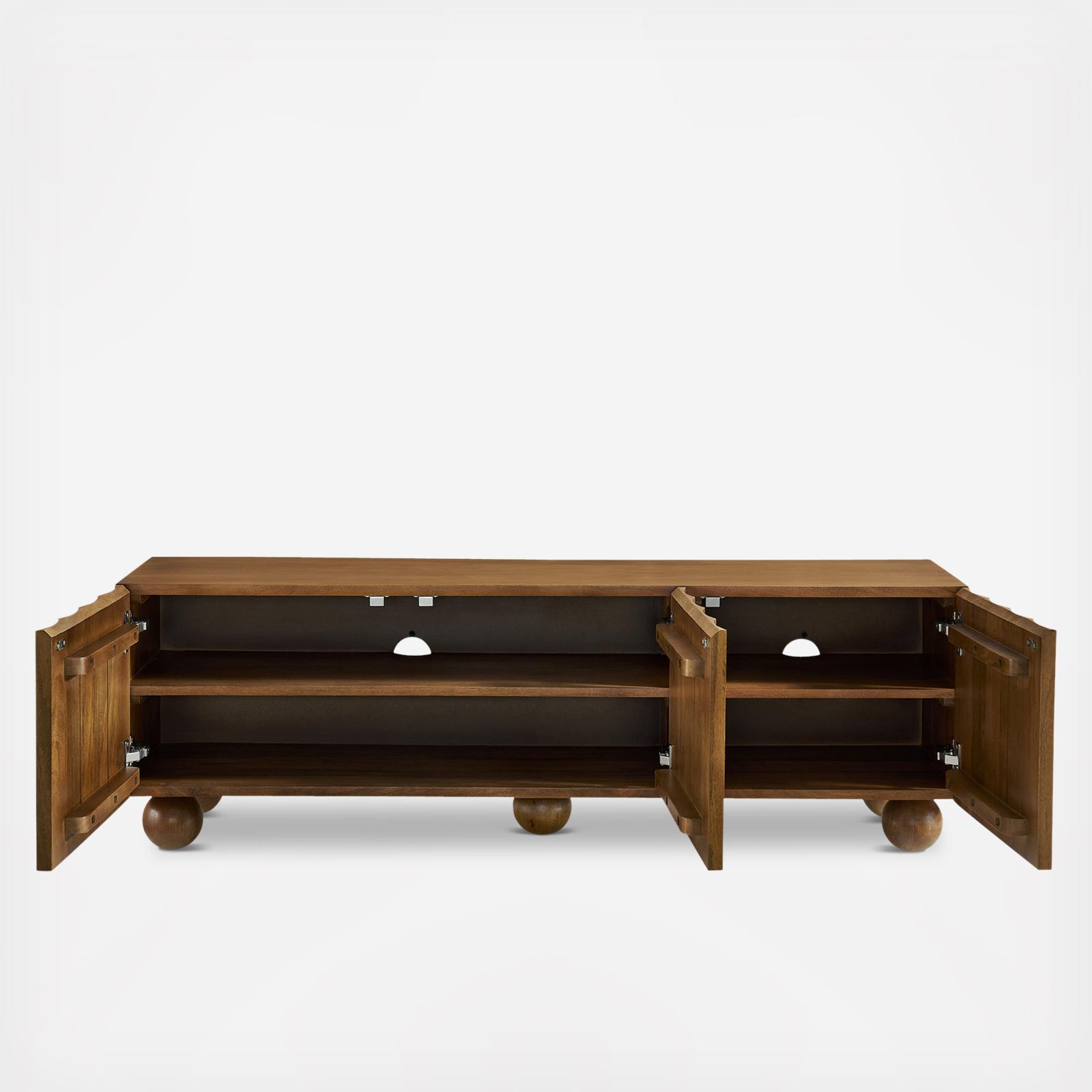 Sorren Scalloped 54 in. TV Stand 4 Sorren Scalloped 54 in. TV Stand