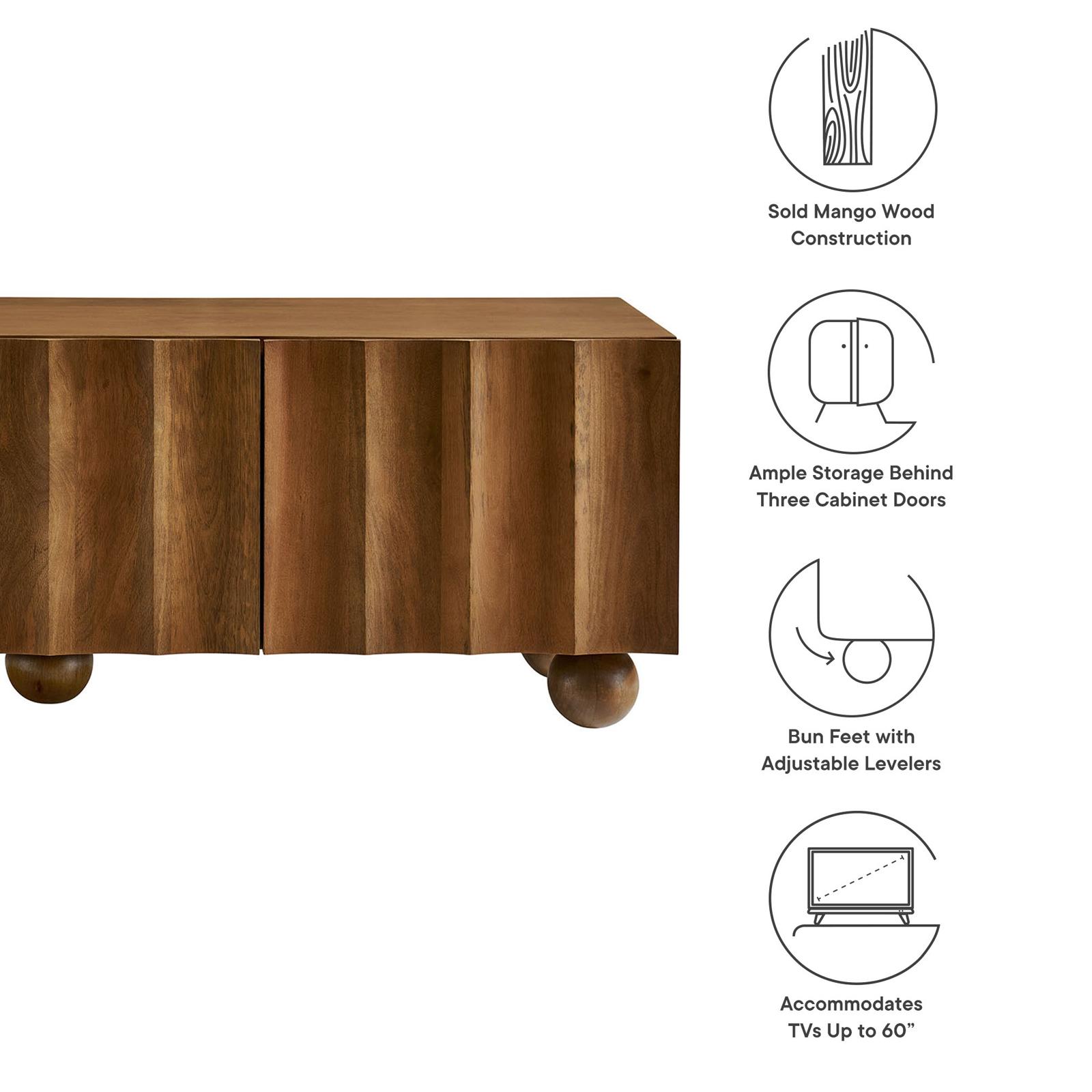 Sorren Scalloped 54 in. TV Stand 7 Sorren Scalloped 54 in. TV Stand