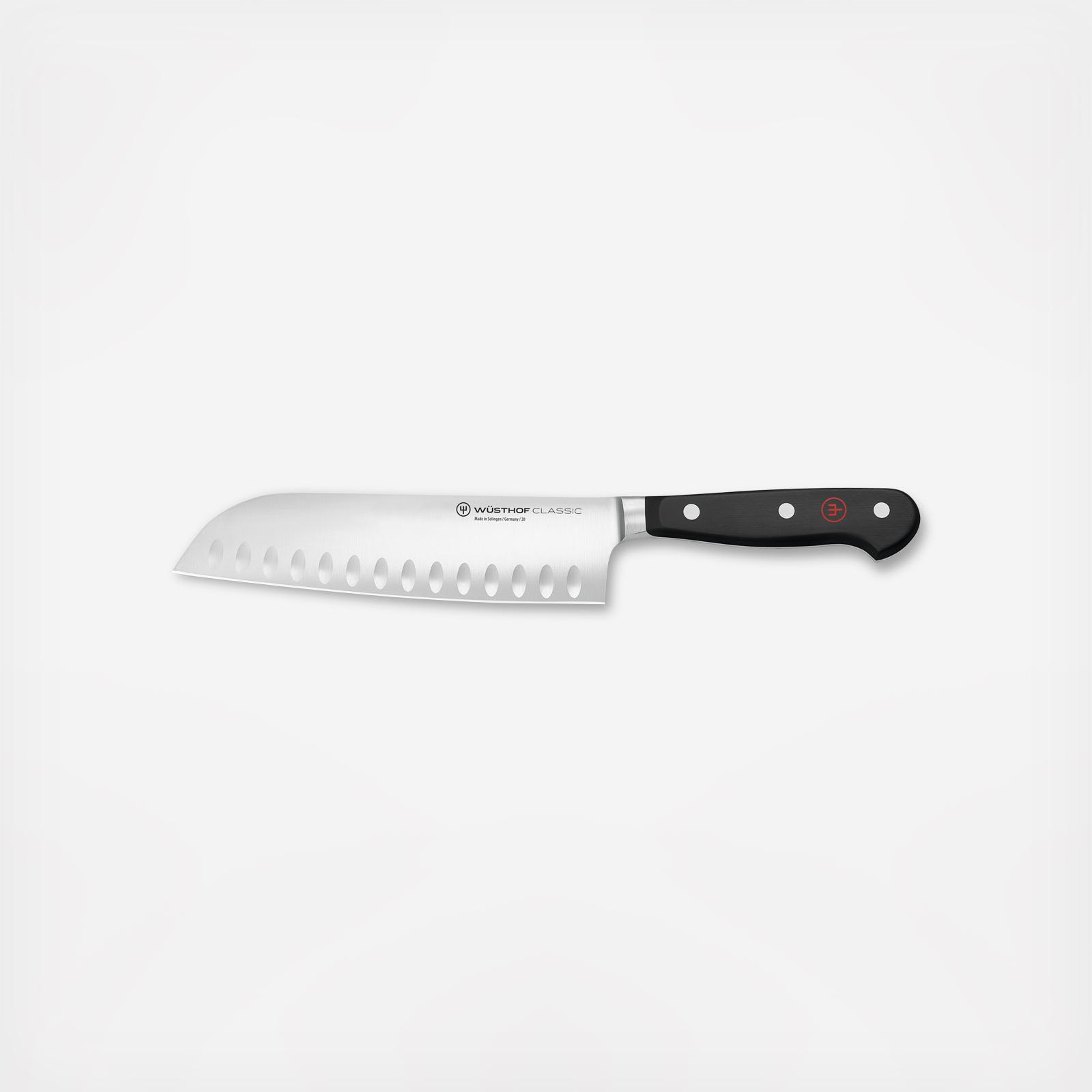 Classic Hollow Edge Santoku Knife 10 Classic Hollow Edge Santoku Knife