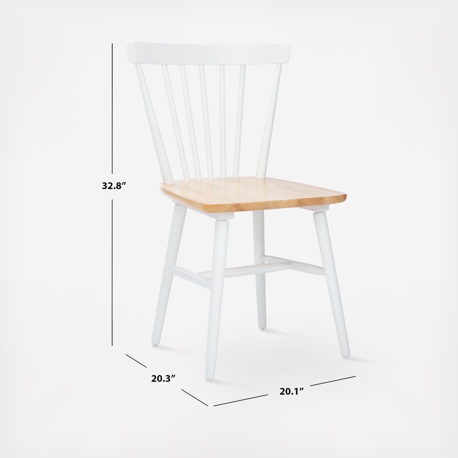Winona Spindle Dining Chairs, Set of 2 5 Winona Spindle Dining Chairs, Set of 2