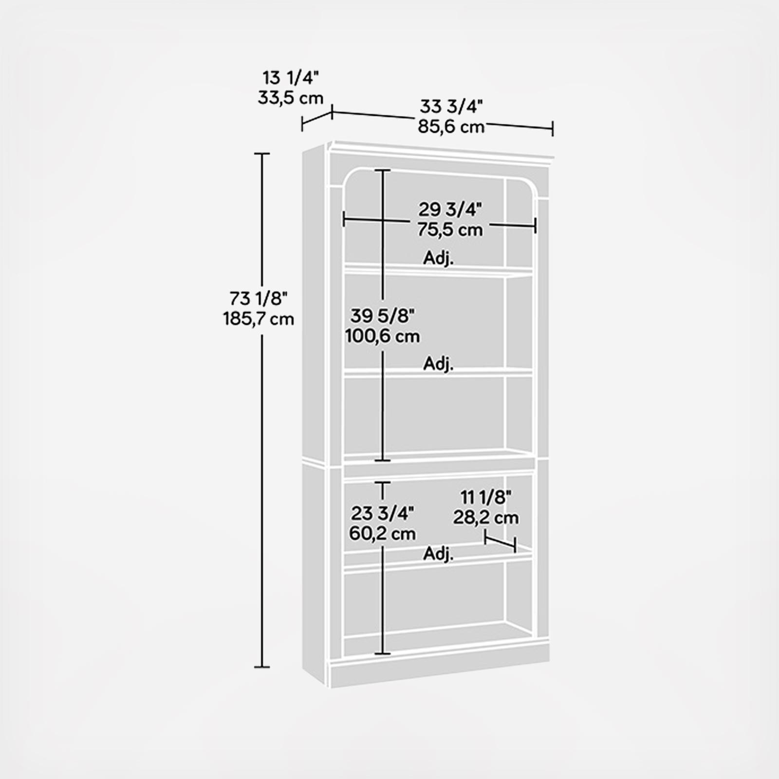 Arch 5-Shelf Bookcase 8 Arch 5-Shelf Bookcase
