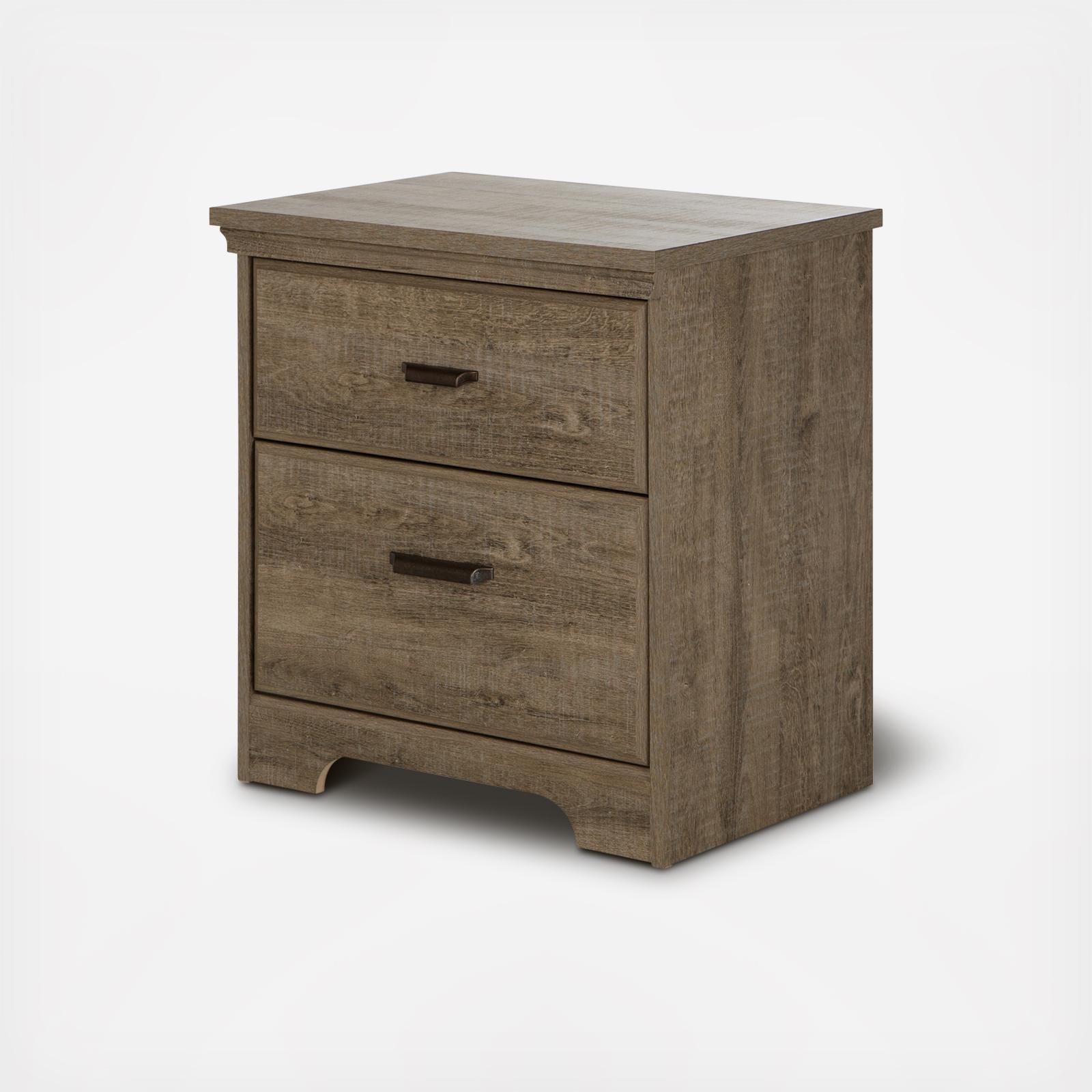 Versa 2-Drawer Nightstand 2 Versa 2-Drawer Nightstand