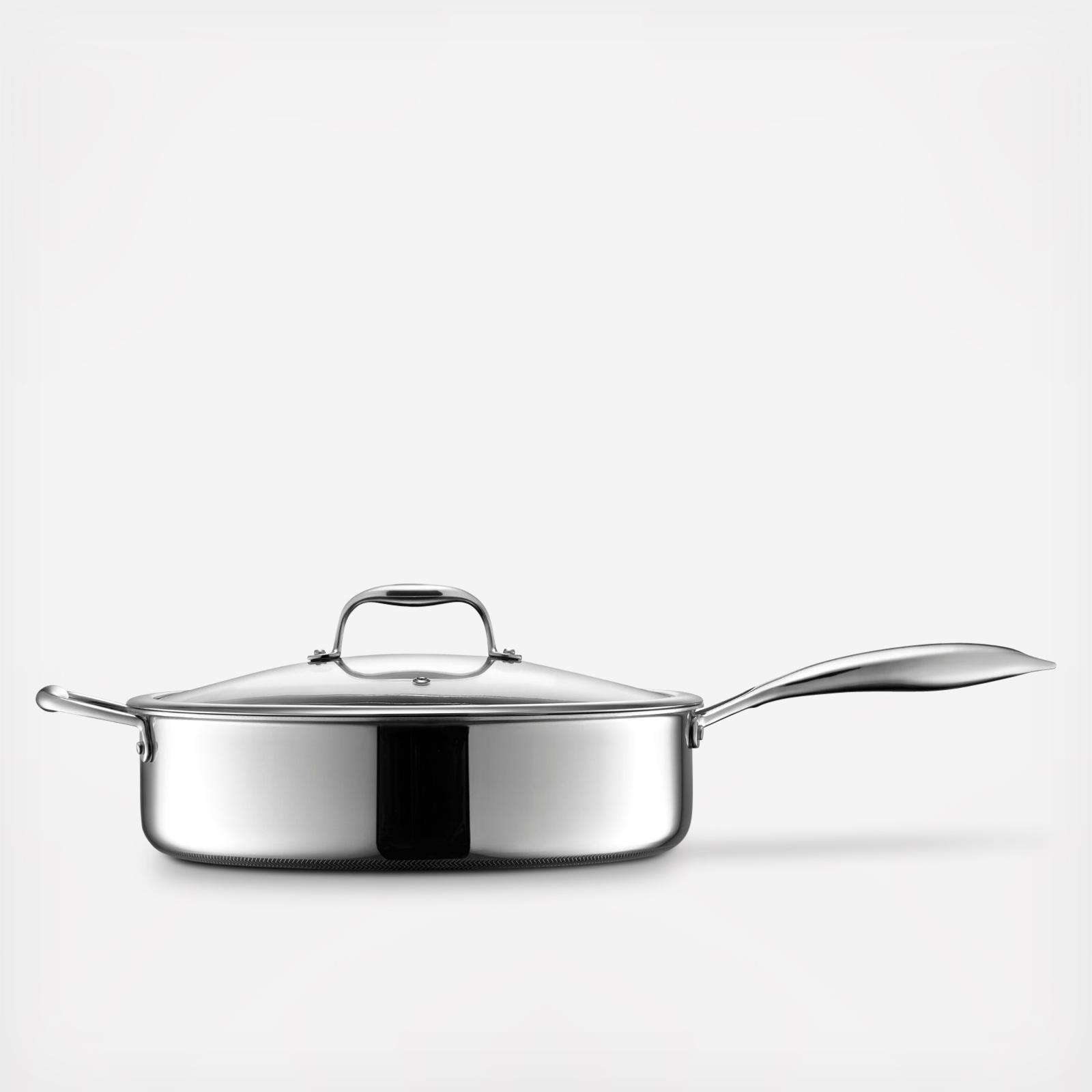 Hybrid Nonstick Deep Saute Pan with Lid 2 Hybrid Nonstick Deep Saute Pan with Lid