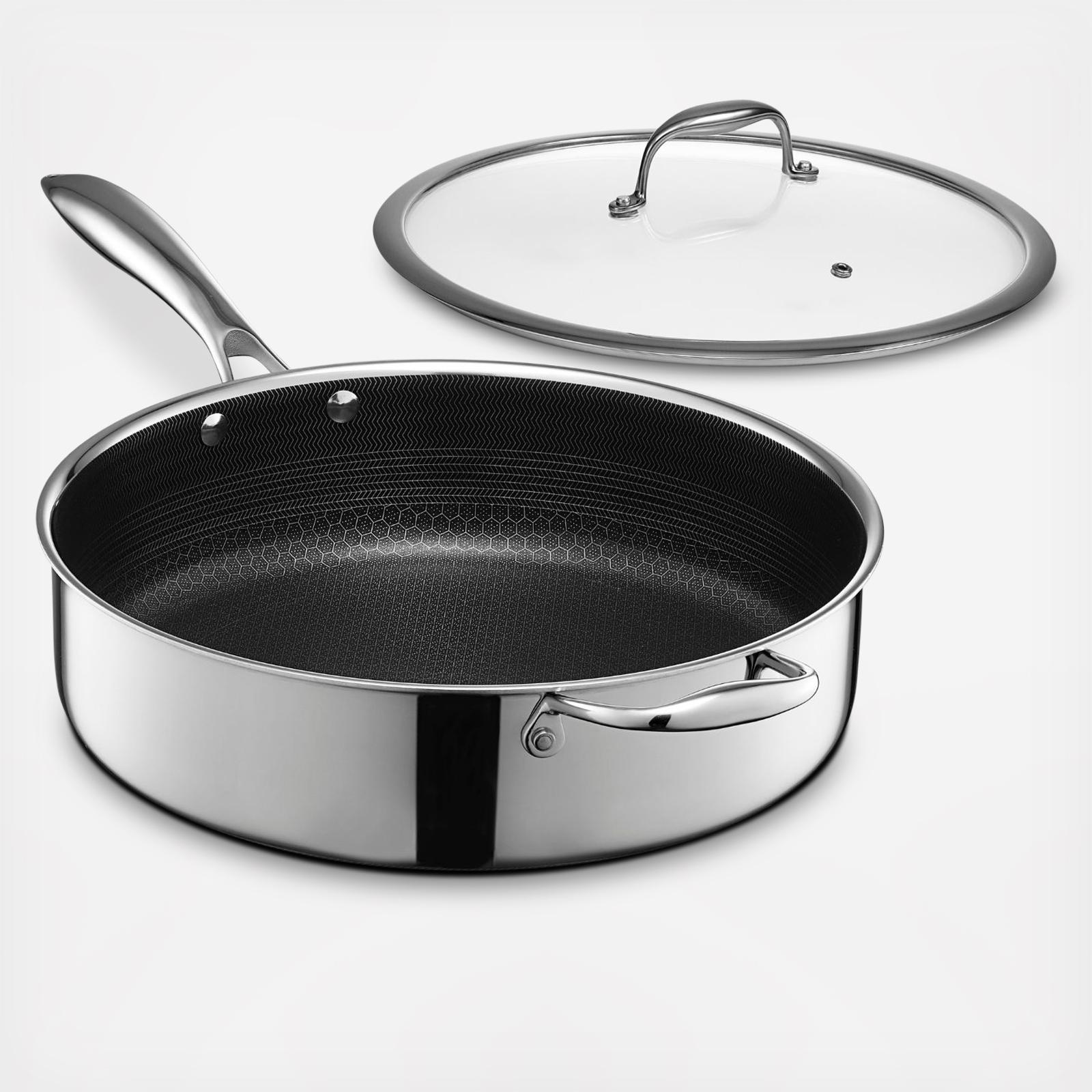 Hybrid Nonstick Deep Saute Pan with Lid 3 Hybrid Nonstick Deep Saute Pan with Lid