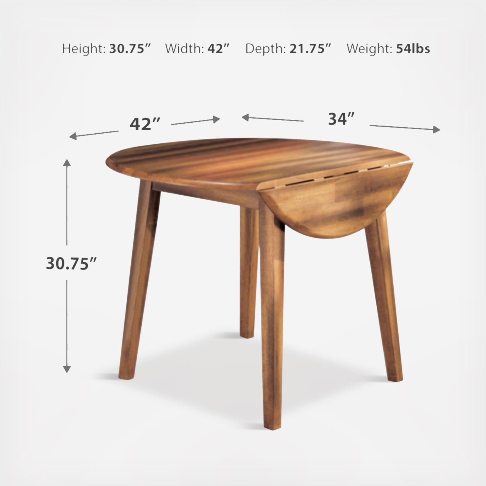 Berringer Dining Drop Leaf Table 3 Berringer Dining Drop Leaf Table