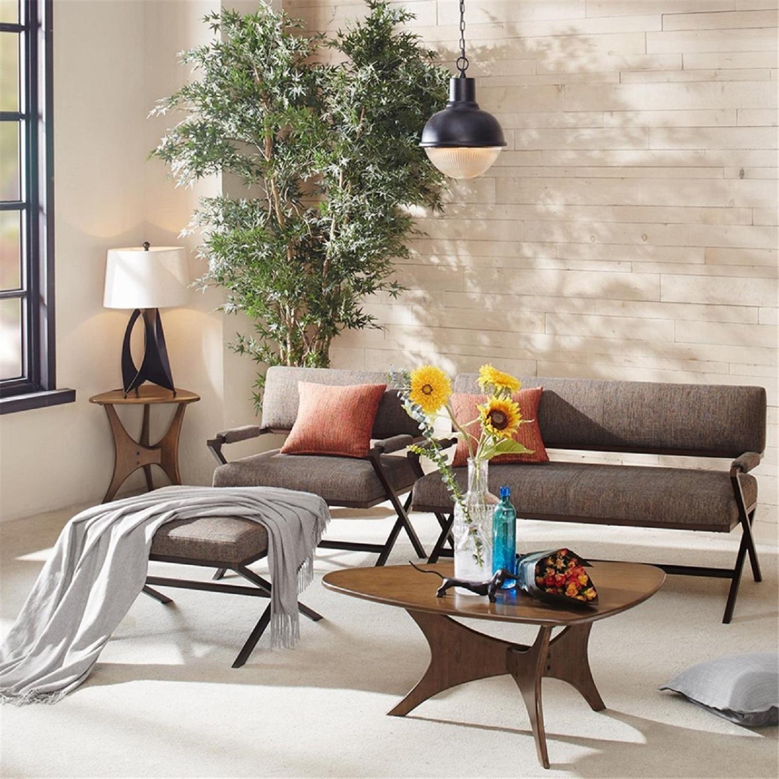 Blaze Triangle Wood Coffee Table 2 Blaze Triangle Wood Coffee Table