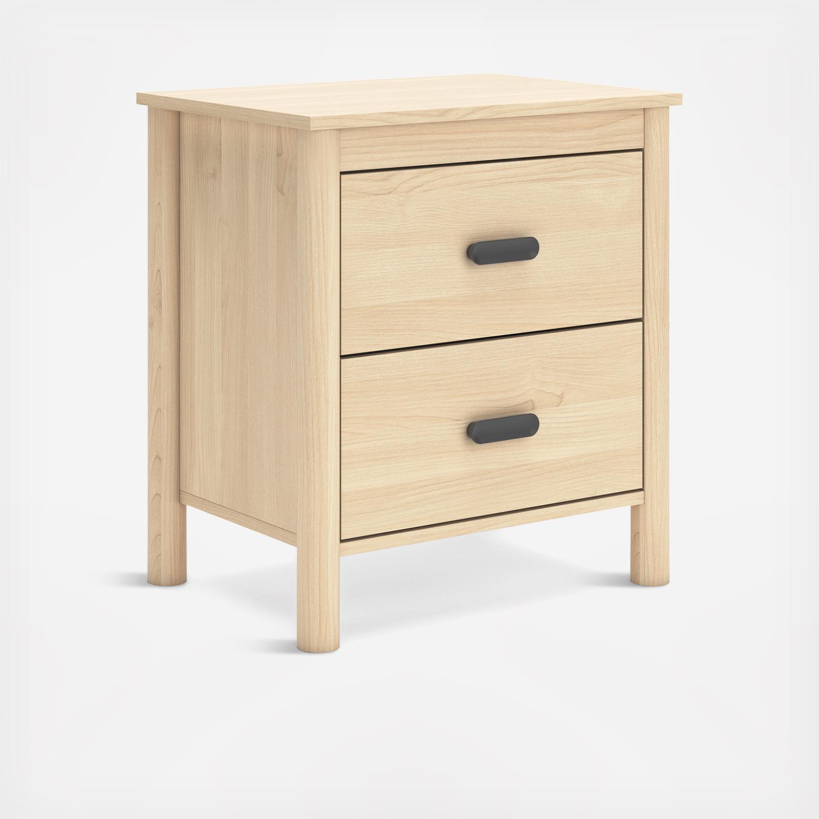Cabinella 2-Drawer Nightstand 2 Cabinella 2-Drawer Nightstand