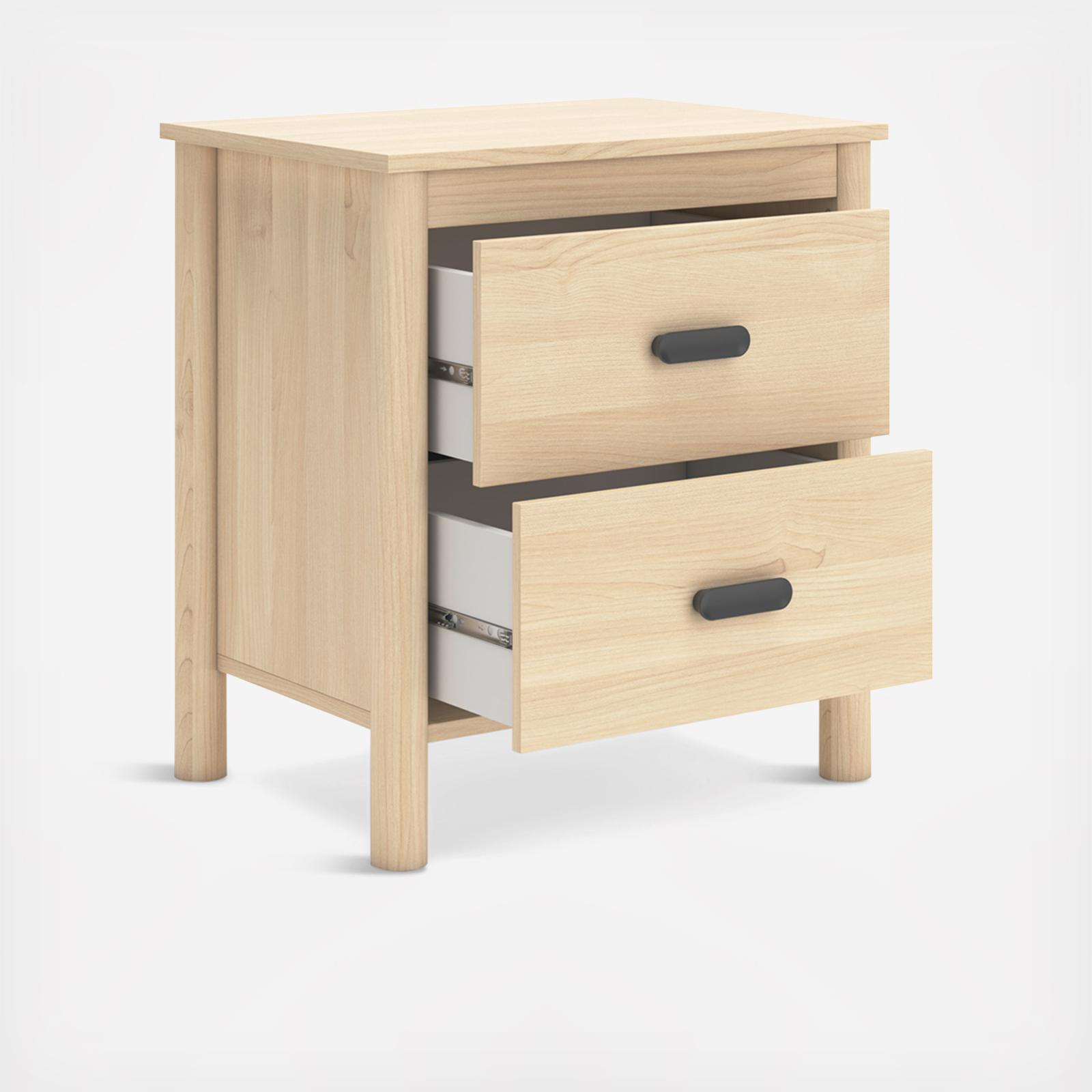 Cabinella 2-Drawer Nightstand 5 Cabinella 2-Drawer Nightstand