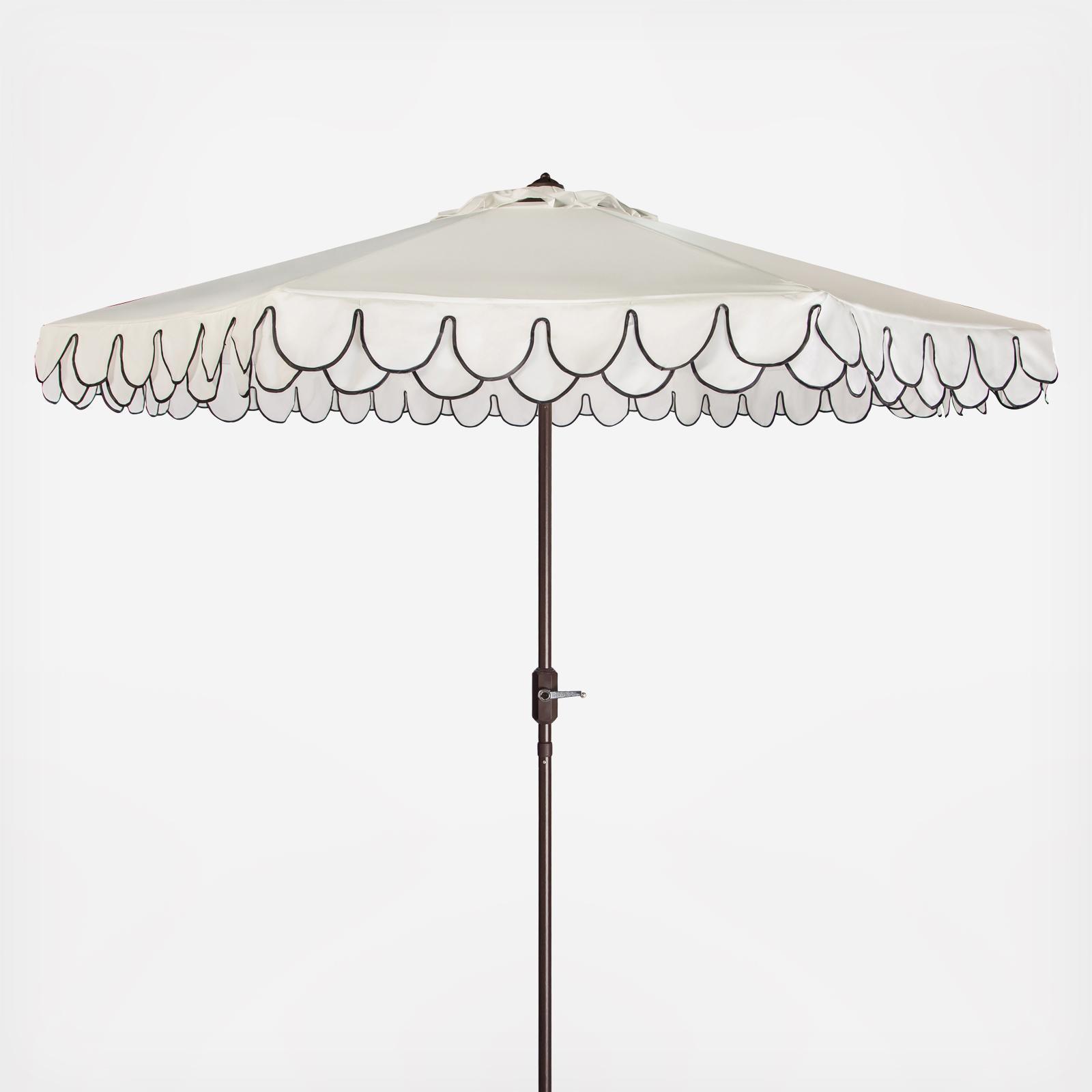 Elegant Valance Auto Tilt Umbrella 2 Elegant Valance Auto Tilt Umbrella