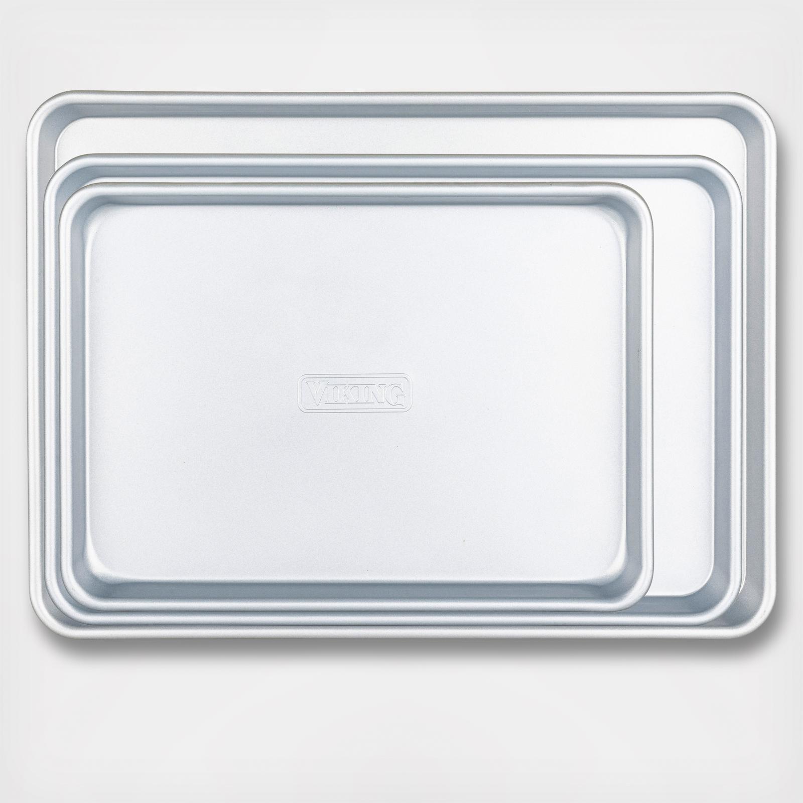 3-Piece Nonstick Baking Sheet Set 2 3-Piece Nonstick Baking Sheet Set