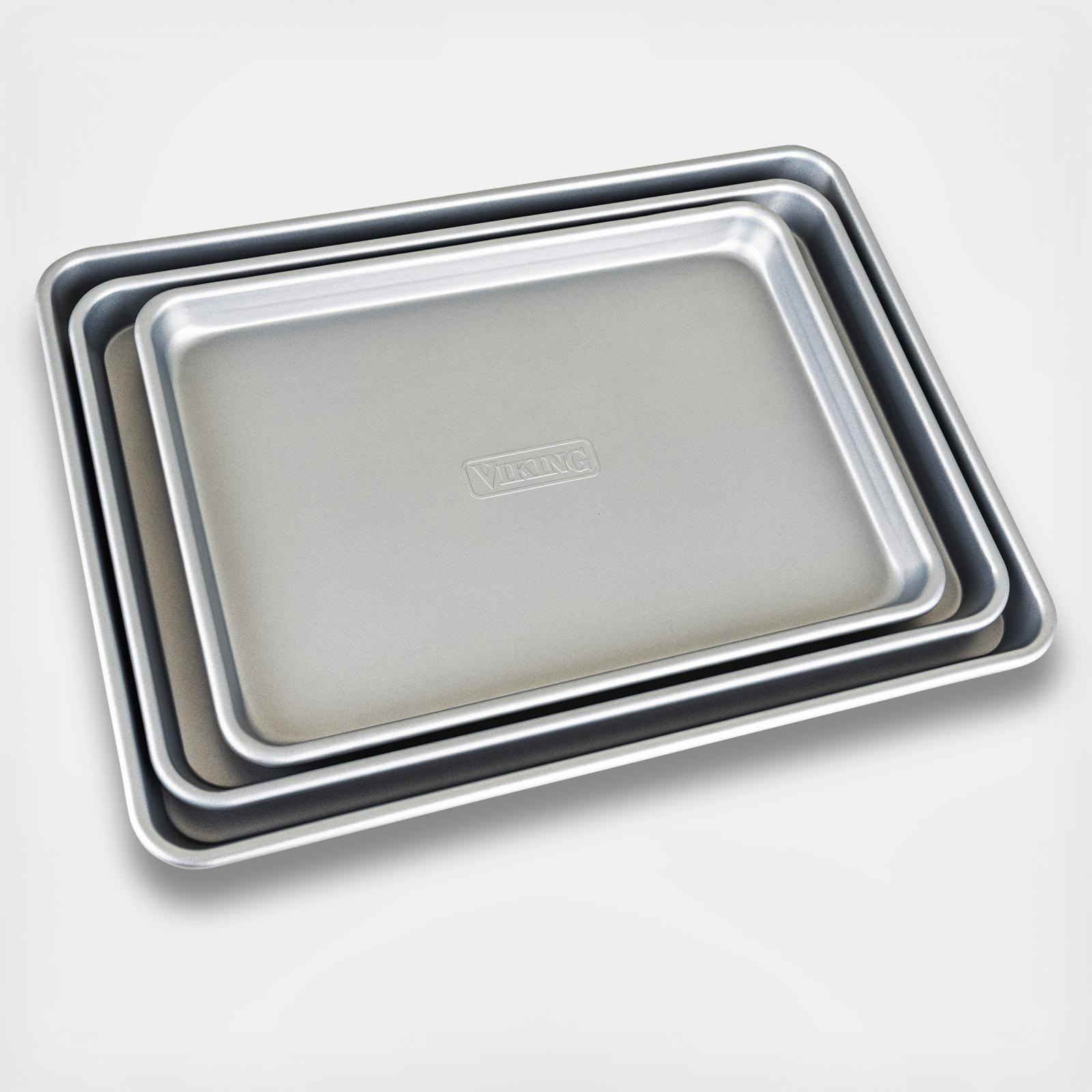3-Piece Nonstick Baking Sheet Set 3 3-Piece Nonstick Baking Sheet Set