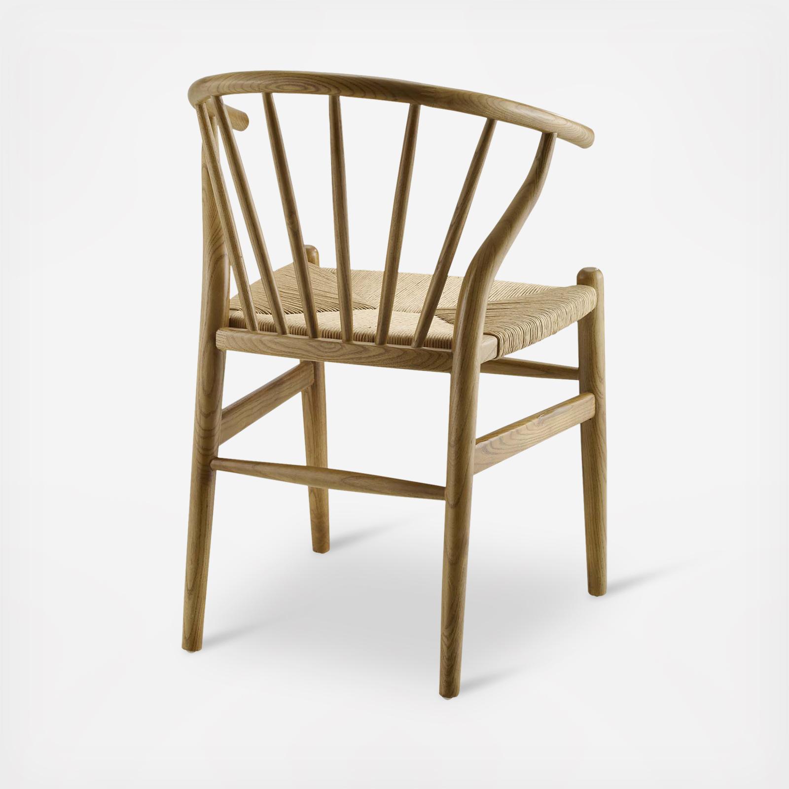 Flourish Spindle Wood Dining Side Chair