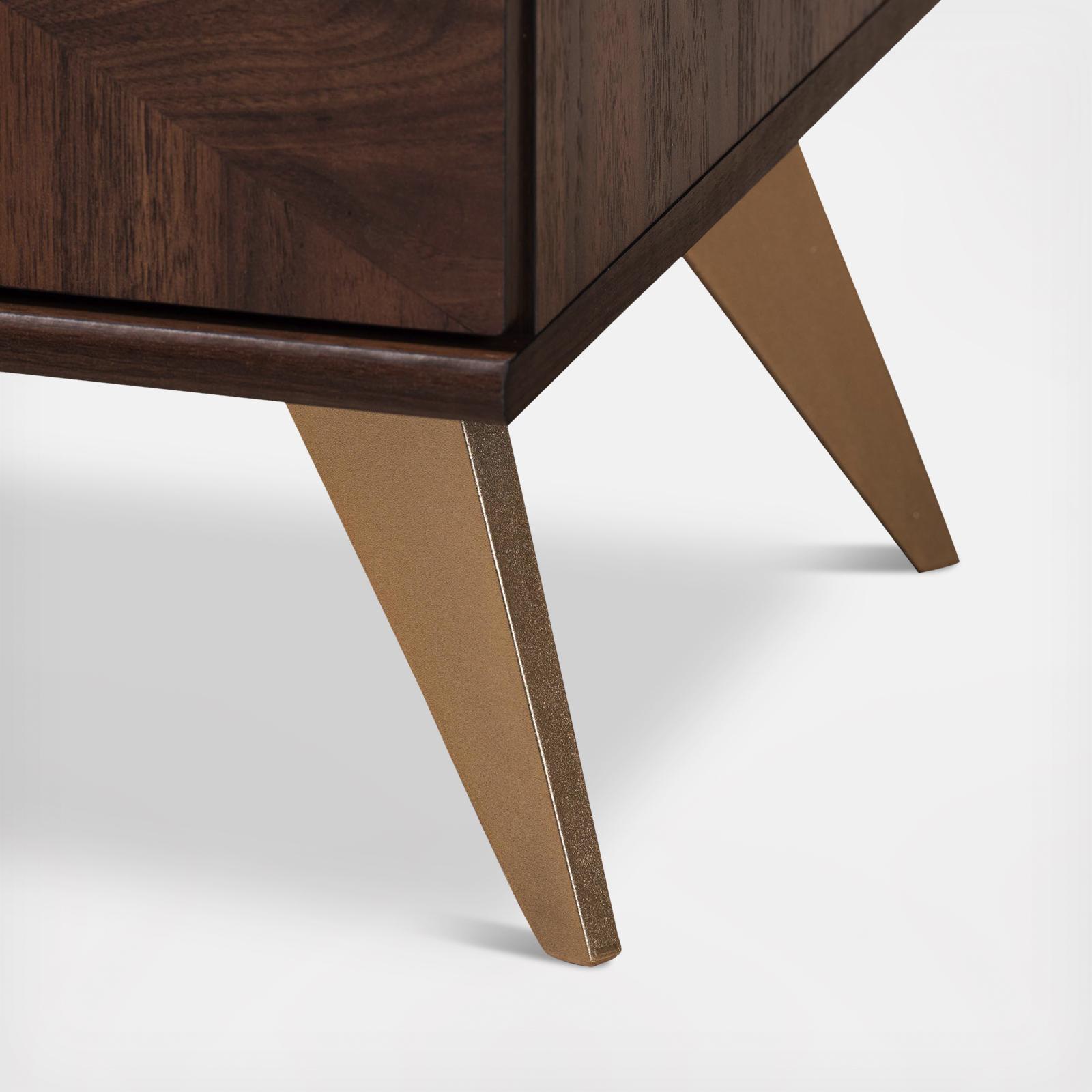 Graceland Mid-Century Modern 2-Door TV Stand 6 Graceland Mid-Century Modern 2-Door TV Stand