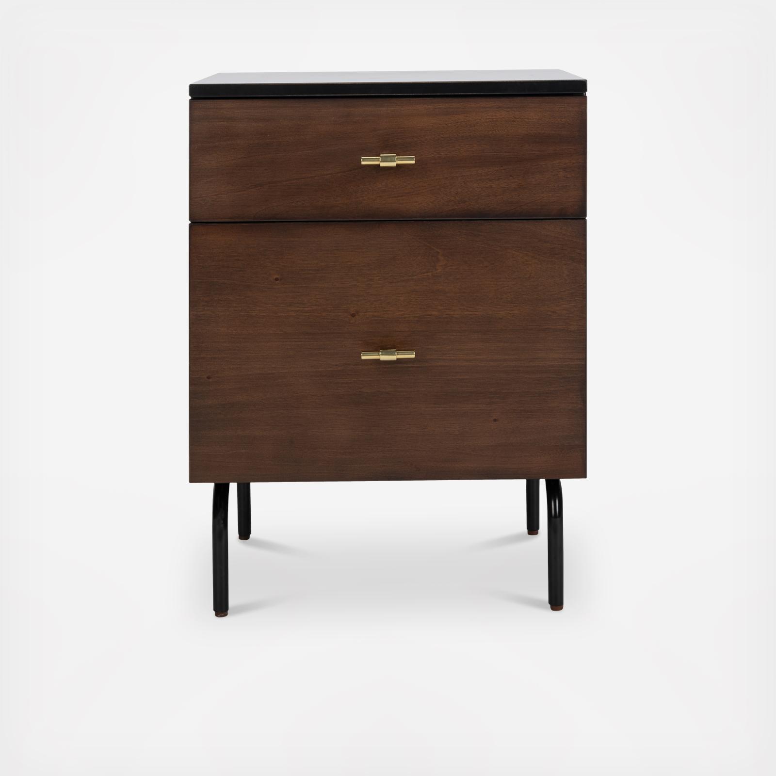 Genevieve 2-Drawer Nightstand 4 Genevieve 2-Drawer Nightstand