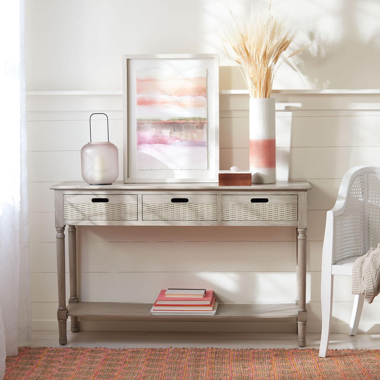 Landers 3-Drawer Console 1 Landers 3-Drawer Console