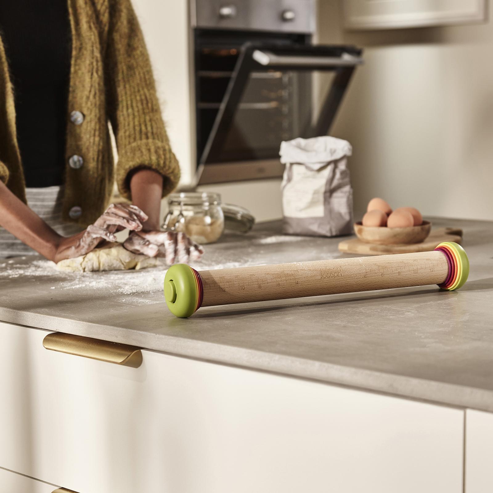 PrecisionPin Adjustable Rolling Pin 12 PrecisionPin Adjustable Rolling Pin