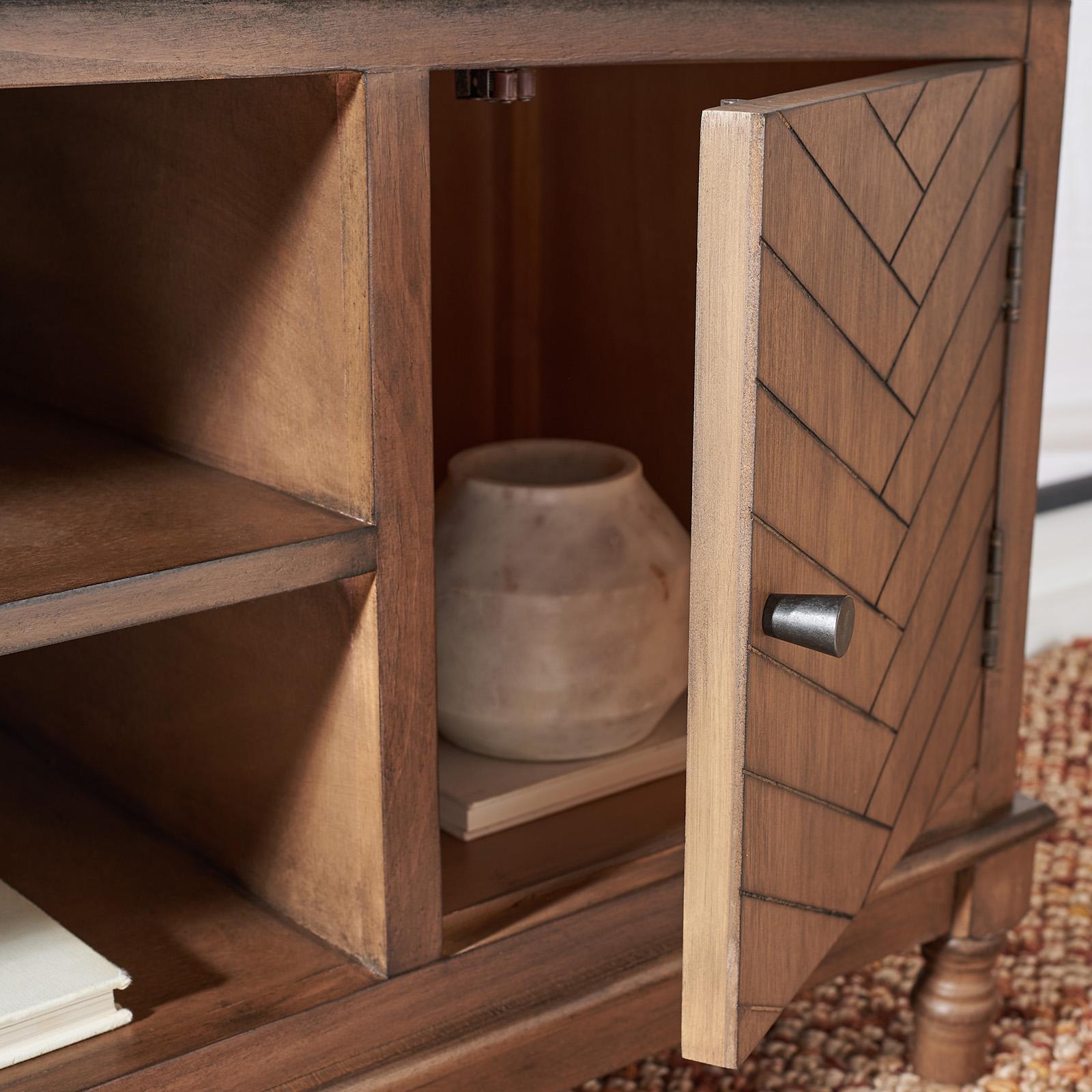 Magnolia 2-Door 2-Shelf Media Stand