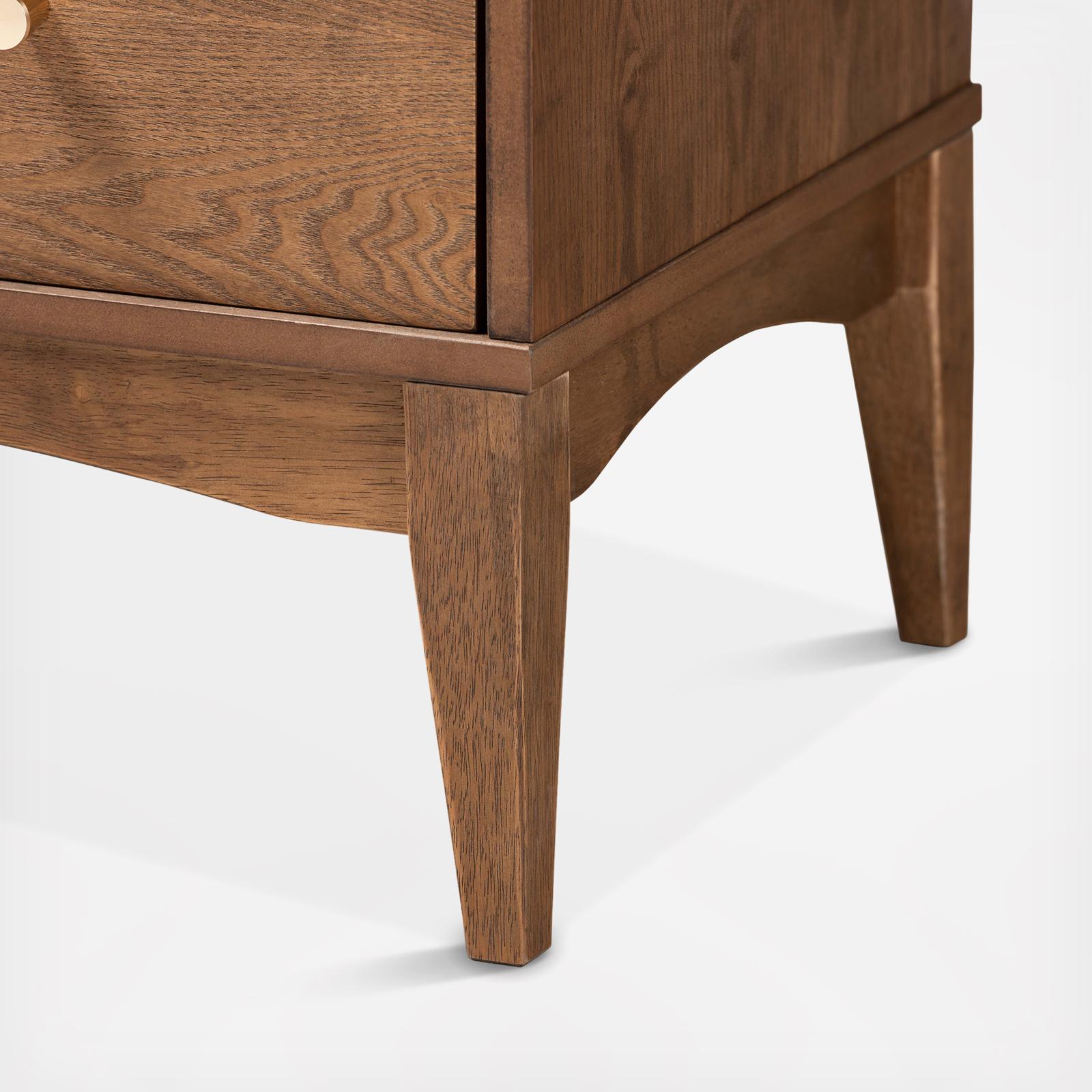 Landis 4-Drawer Mid-Century Modern Chest 7 Landis 4-Drawer Mid-Century Modern Chest