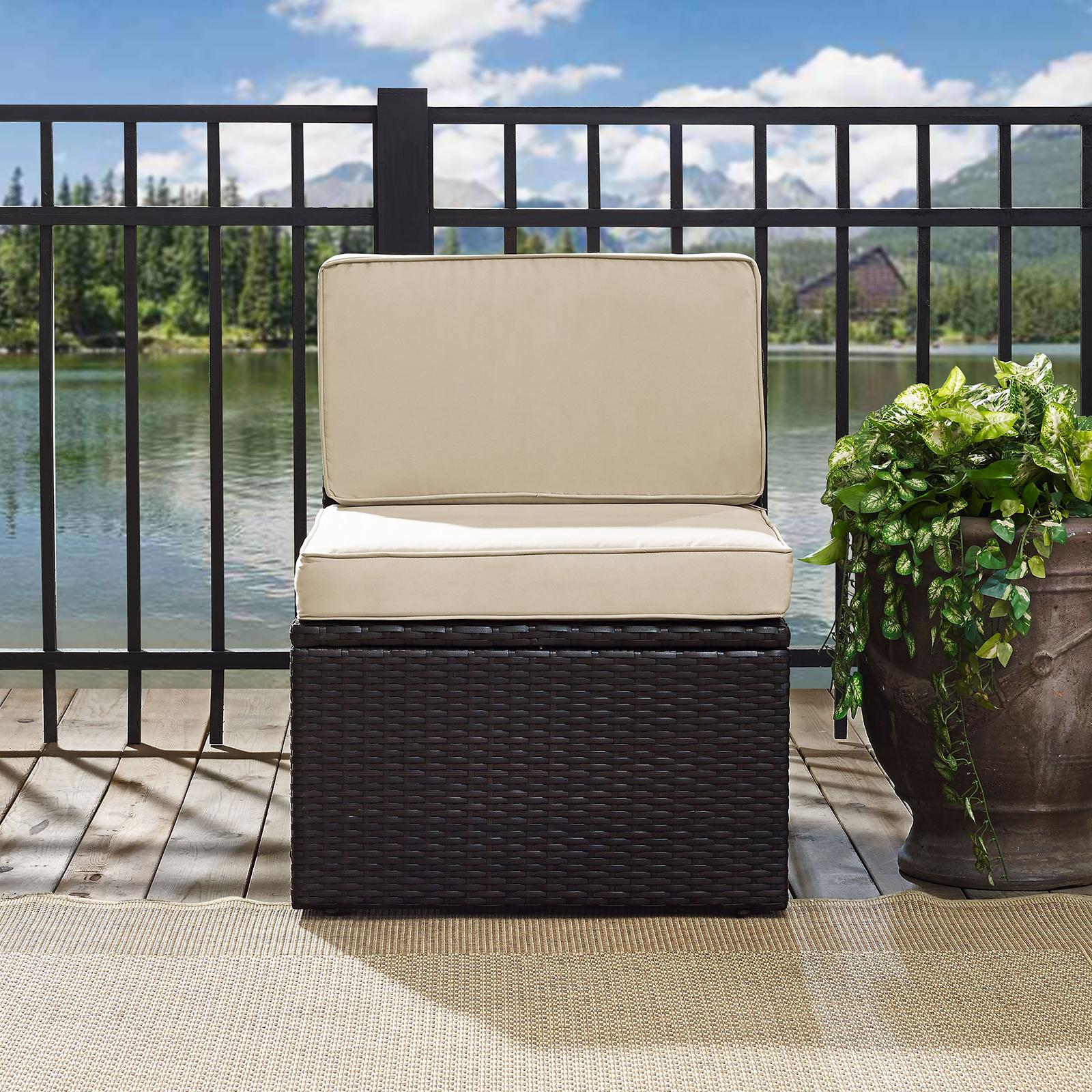 Palm Harbor Outdoor Wicker Center Chair