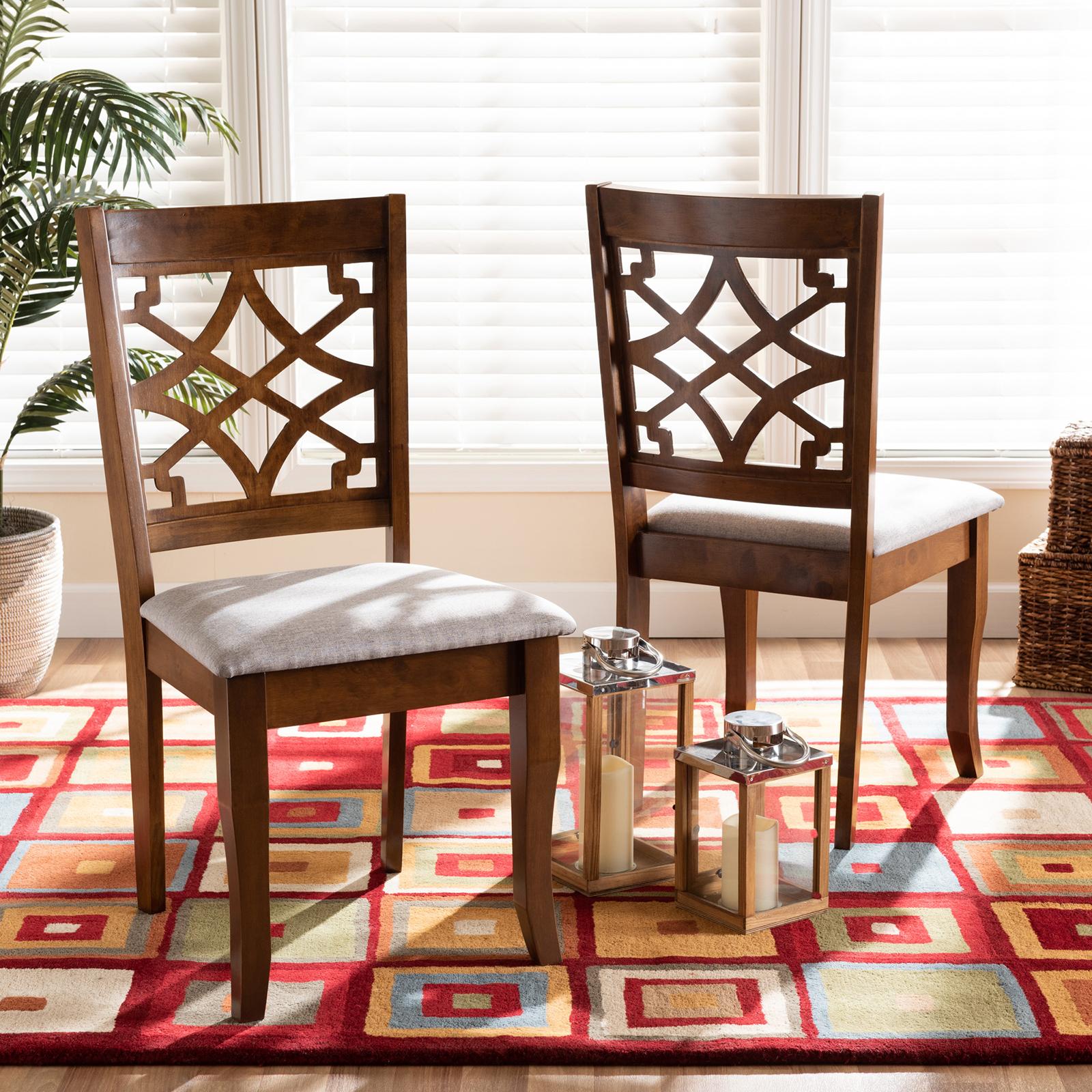 Mael Upholstered 2-Piece Dining Chair Set 1 Mael Upholstered 2-Piece Dining Chair Set