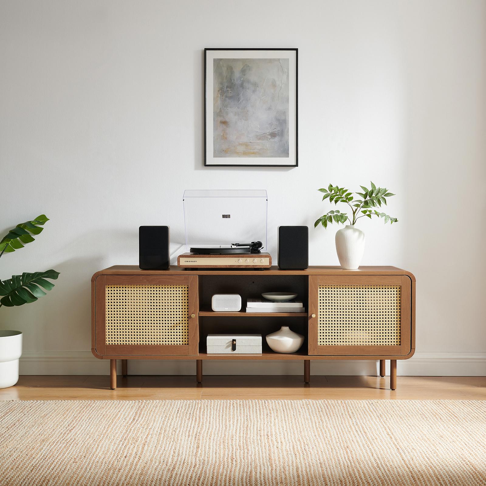 Nora Record Cabinet with Storage Console 4 Nora Record Cabinet with Storage Console