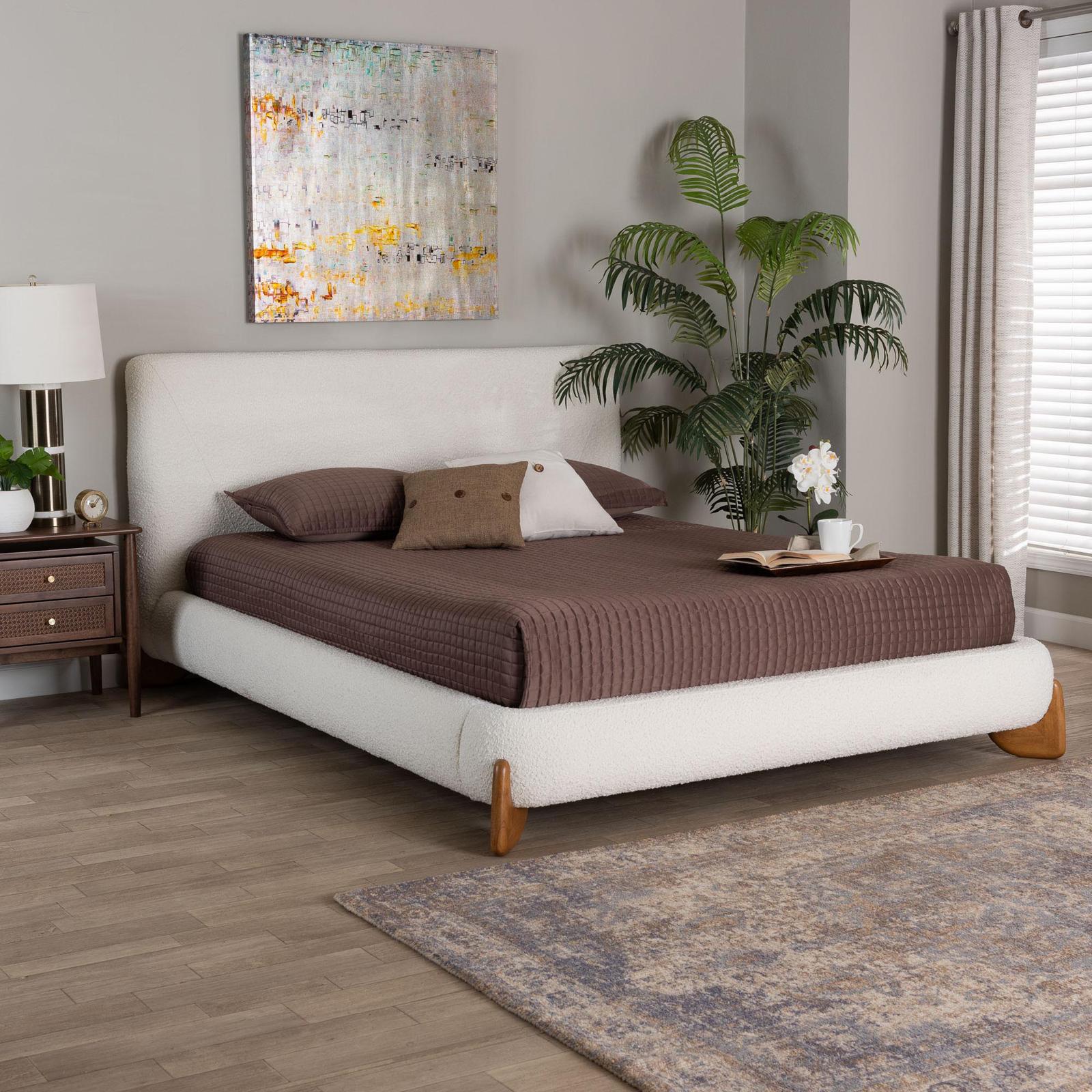 Vinicio Mid-Century Platform Bed 3 Vinicio Mid-Century Platform Bed