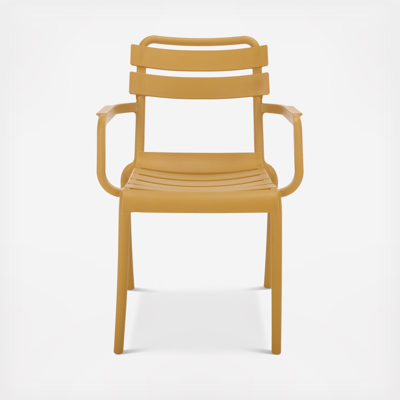 Sarah Outdoor Dining Armchair, Set of 2 4 Sarah Outdoor Dining Armchair, Set of 2