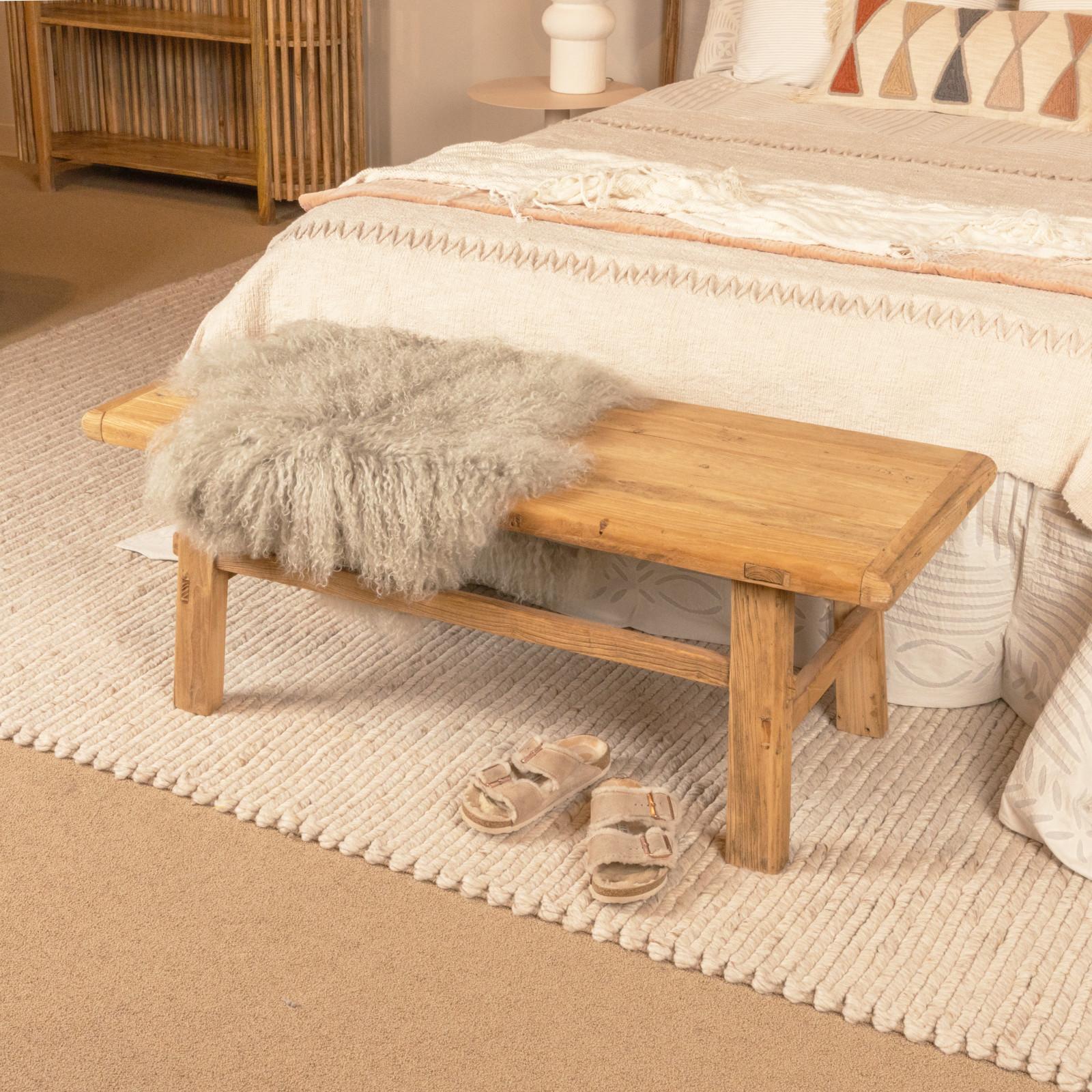 Adelaide Reclaimed Elm Wood Coffee Table