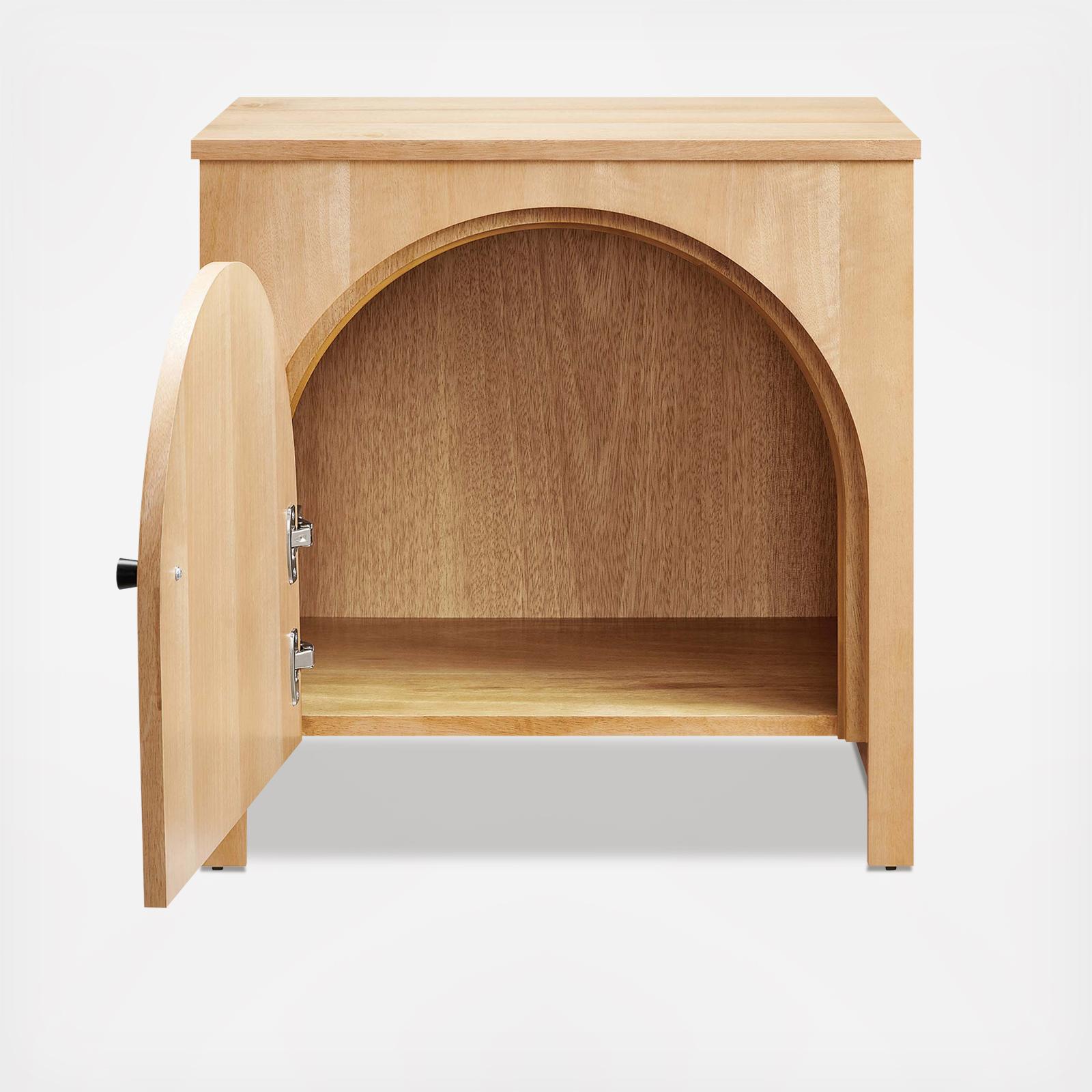 Appia Arched Door Nightstand 4 Appia Arched Door Nightstand