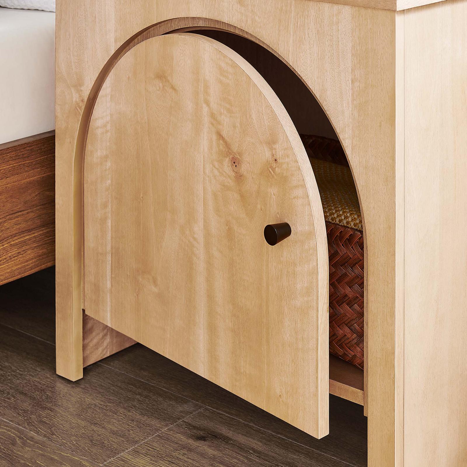 Appia Arched Door Nightstand 5 Appia Arched Door Nightstand