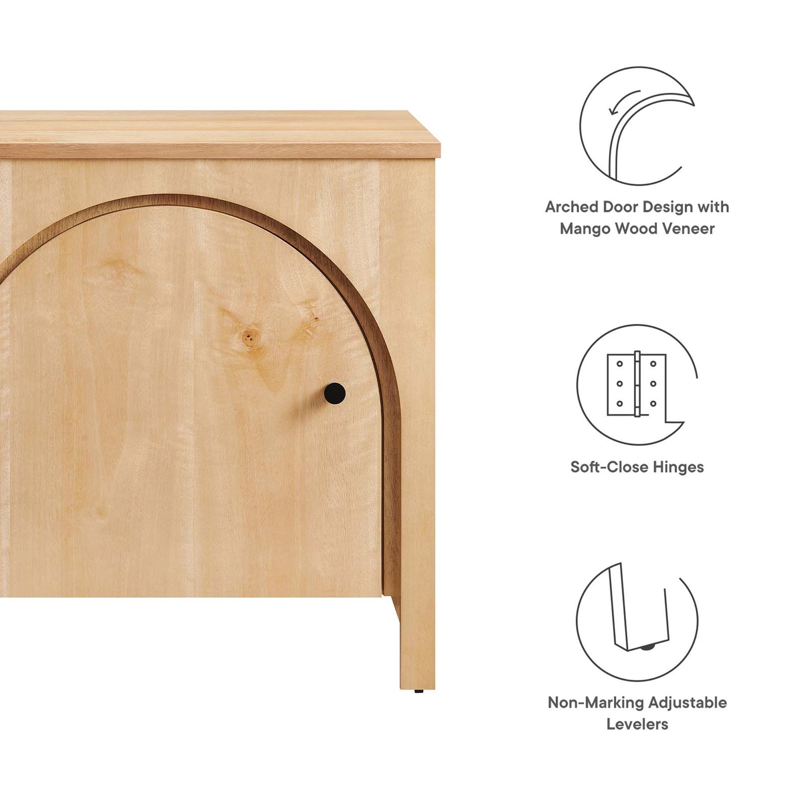 Appia Arched Door Nightstand 7 Appia Arched Door Nightstand