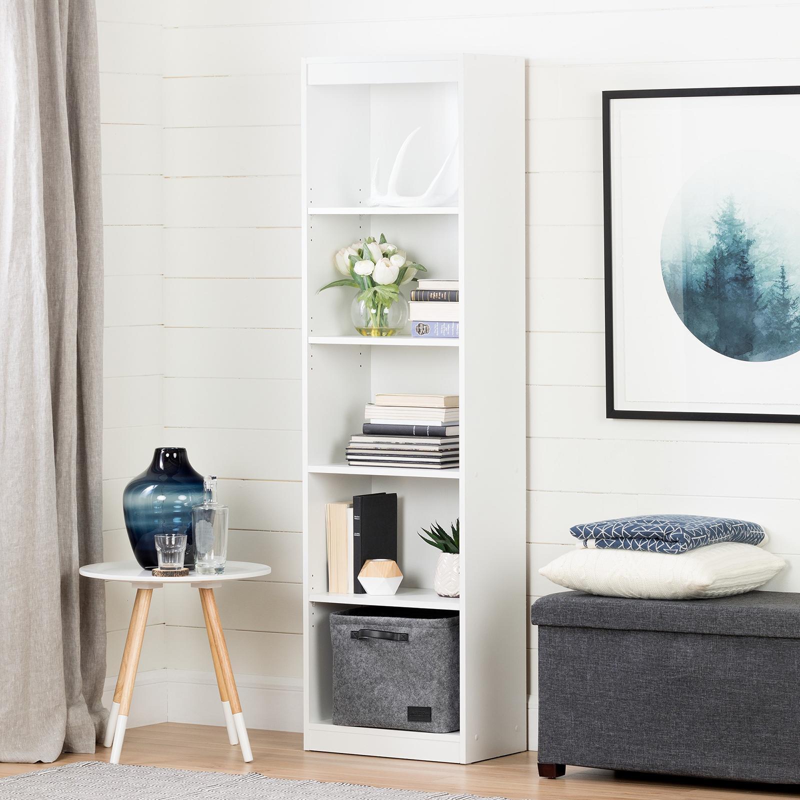 Axess 5-Shelf Narrow Bookcase 5 Axess 5-Shelf Narrow Bookcase