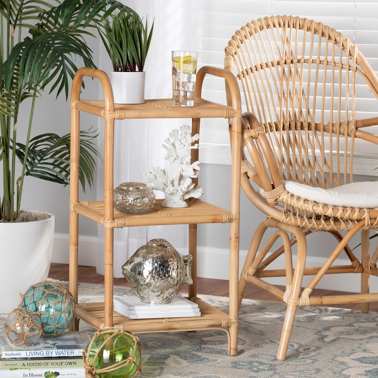 Barras Modern Bohemian 3-Tier Display Shelf