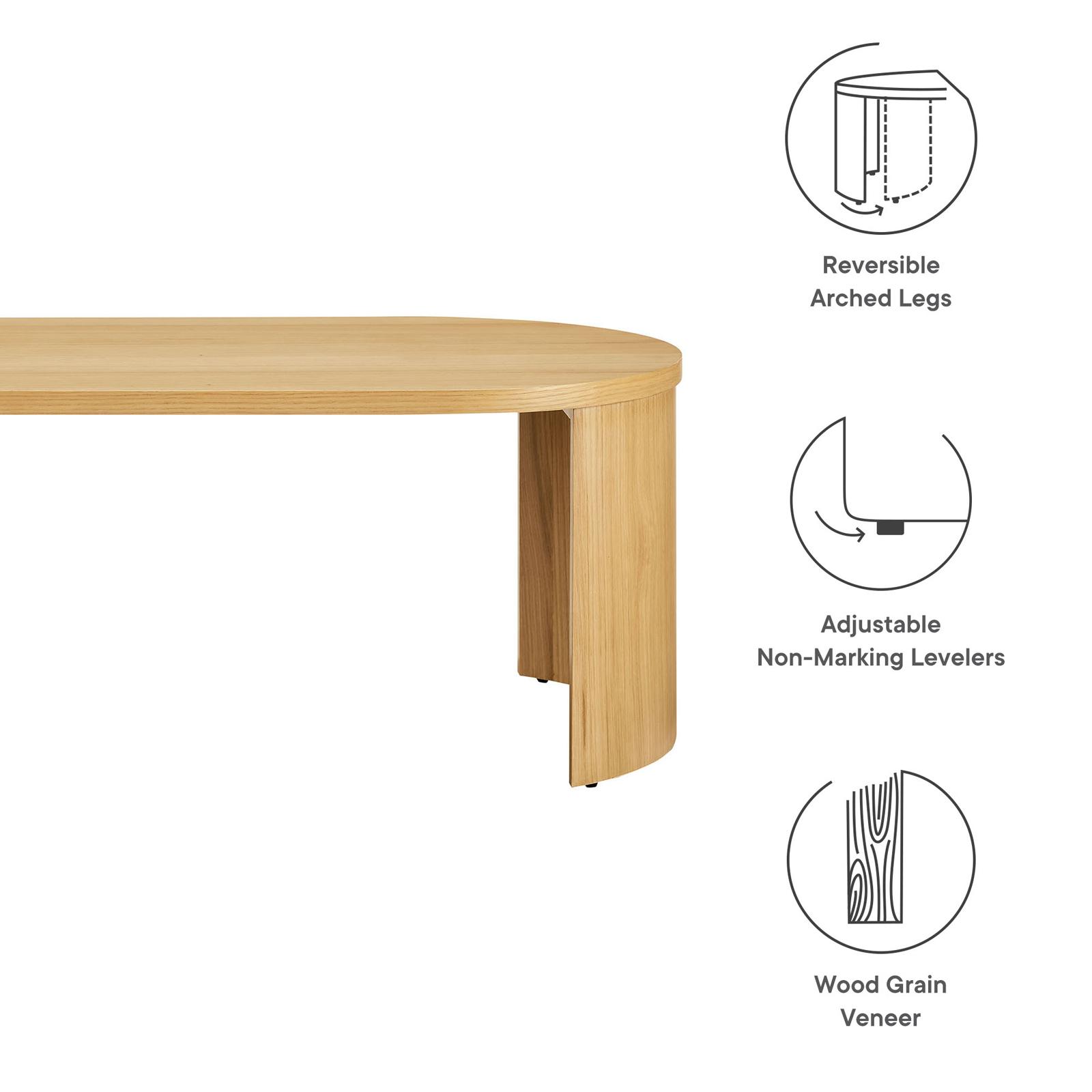 Aspect Oval Coffee Table 7 Aspect Oval Coffee Table