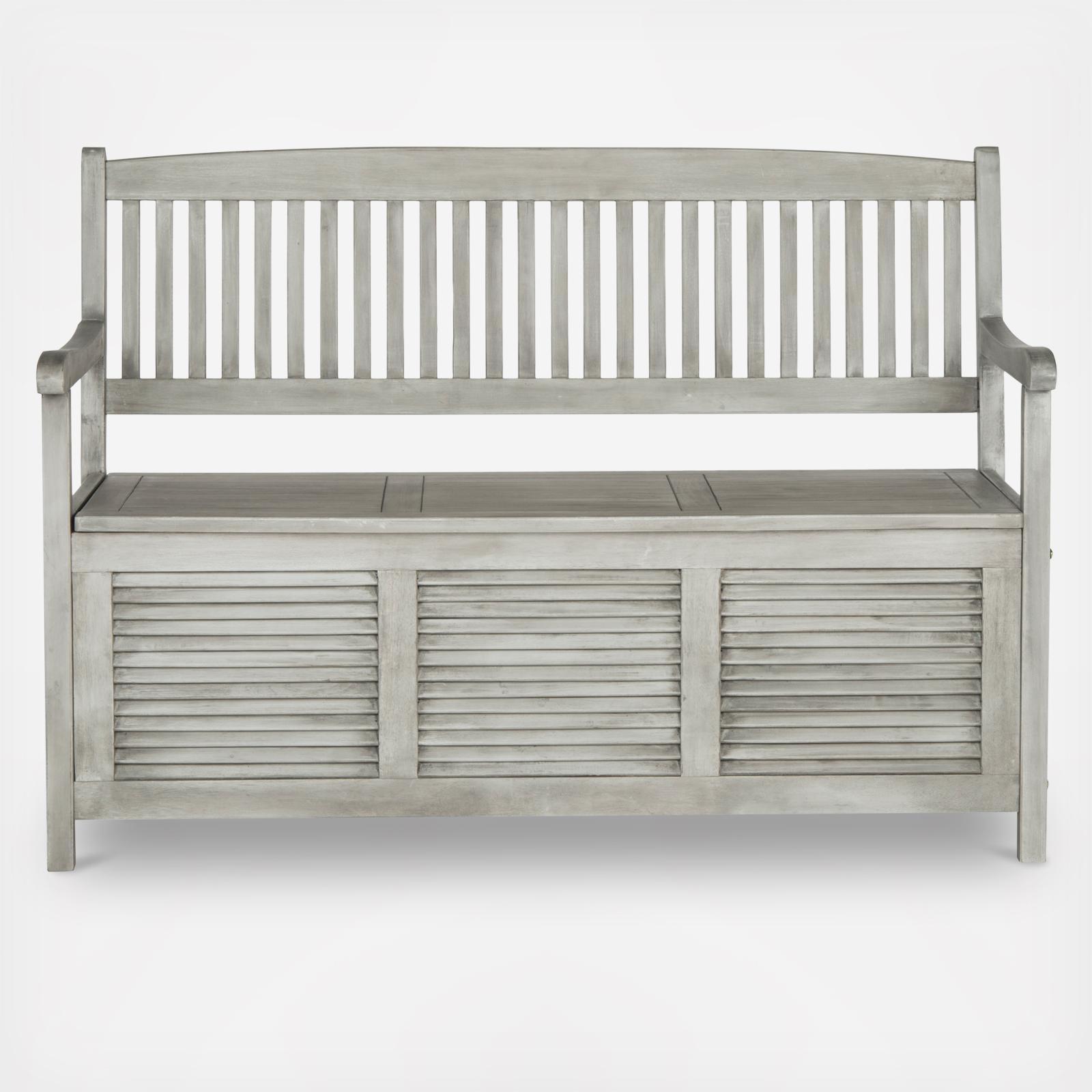 Brisbane Outdoor Storage Bench