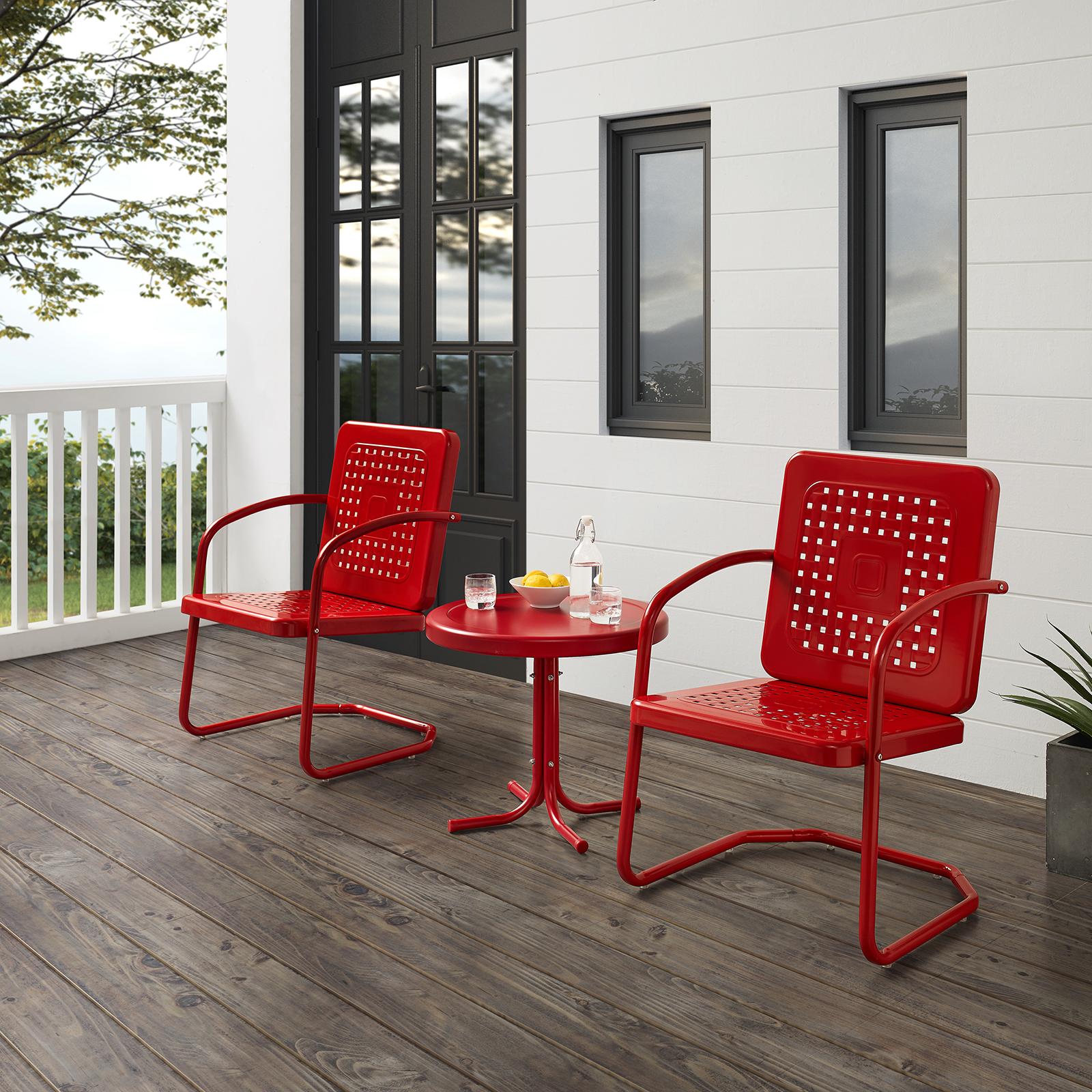 Bates 3-Piece Outdoor Chair Set 2 Bates 3-Piece Outdoor Chair Set