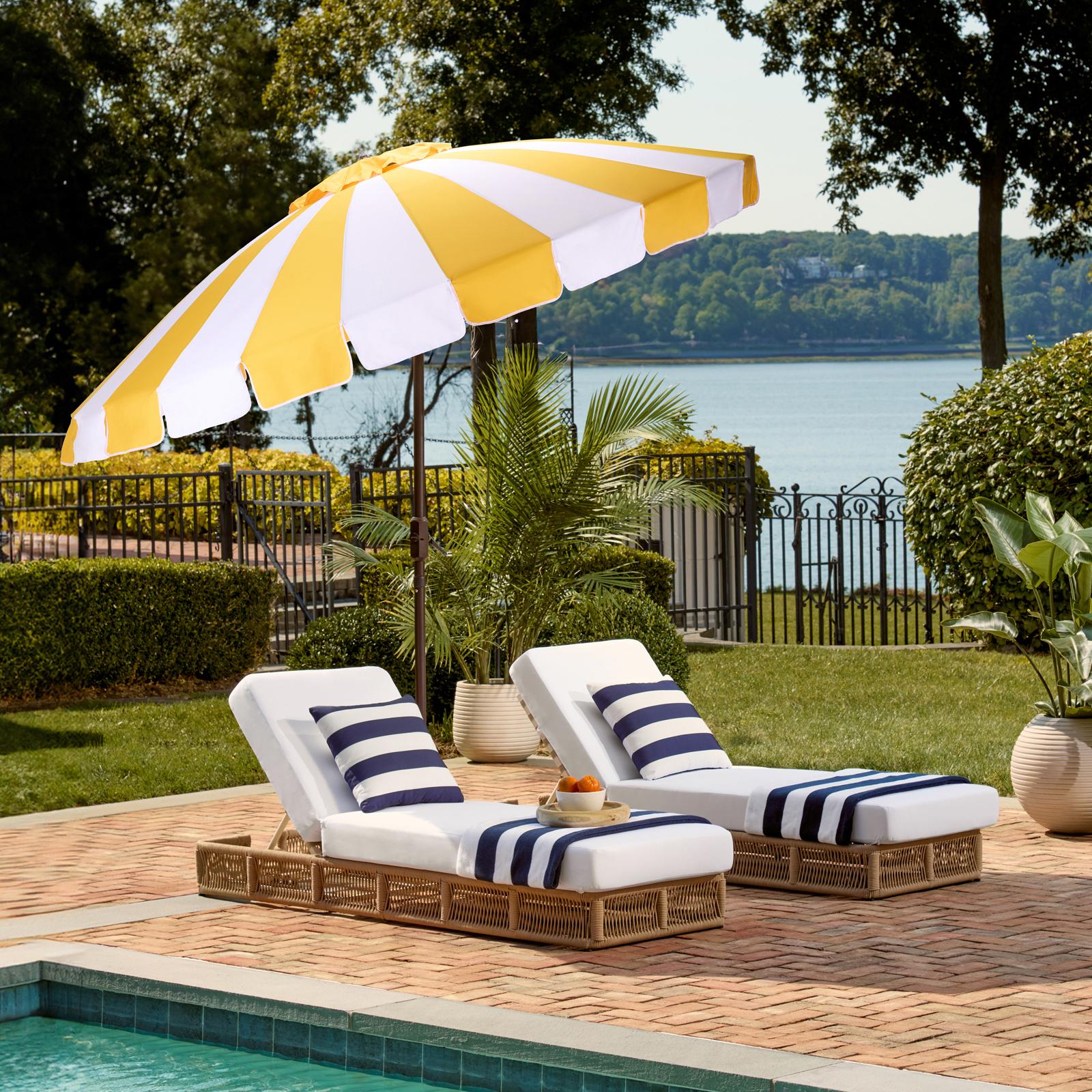 Buti Outdoor Crank Umbrella 1 Buti Outdoor Crank Umbrella