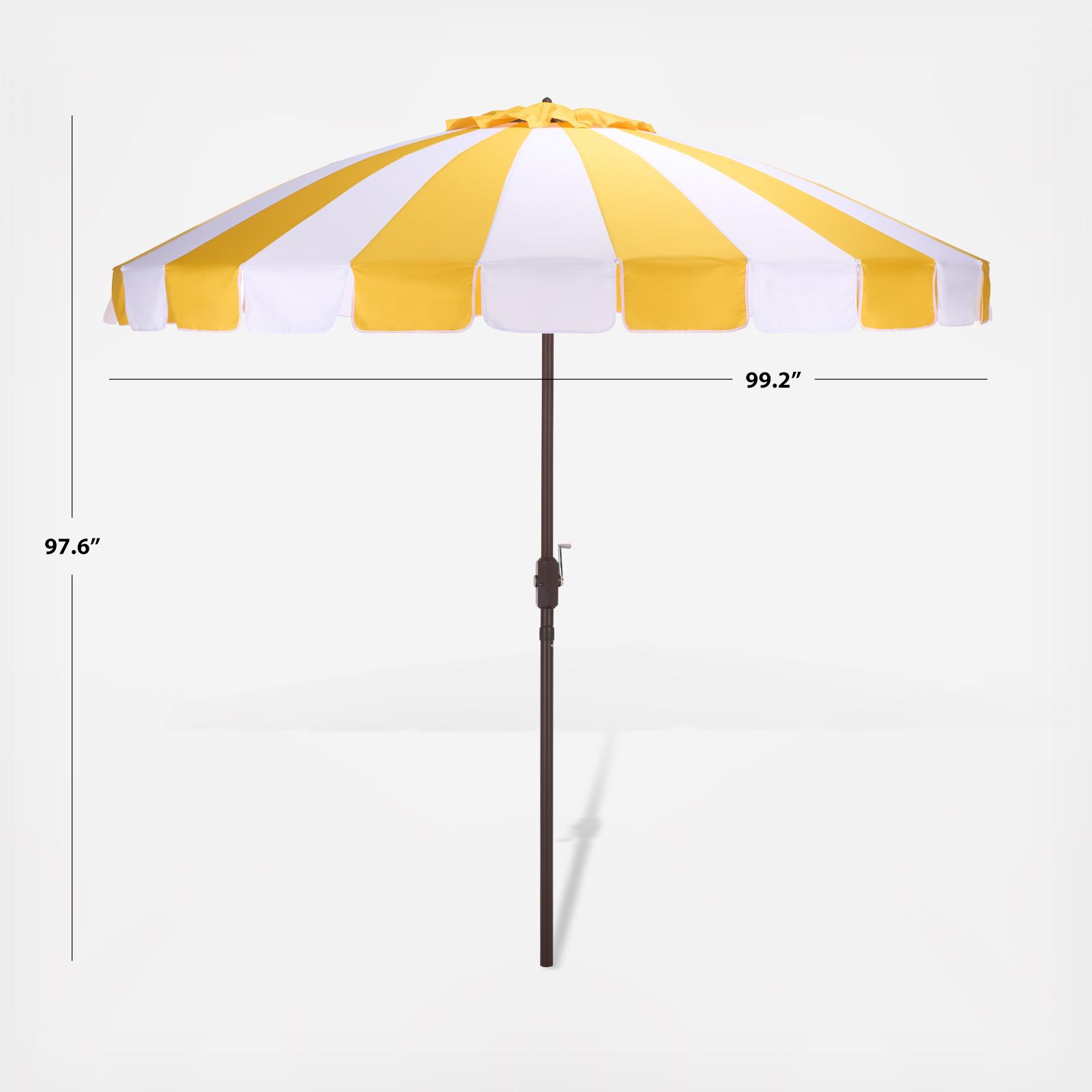 Buti Outdoor Crank Umbrella 8 Buti Outdoor Crank Umbrella