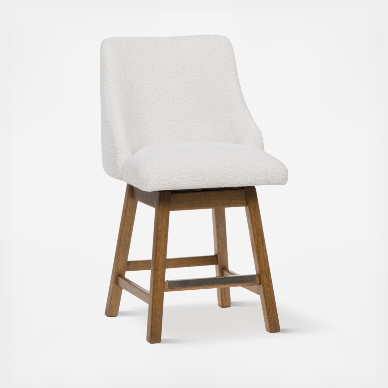 Cabalynn Counter Height Swivel Barstool, Set of 2 3 Cabalynn Counter Height Swivel Barstool, Set of 2