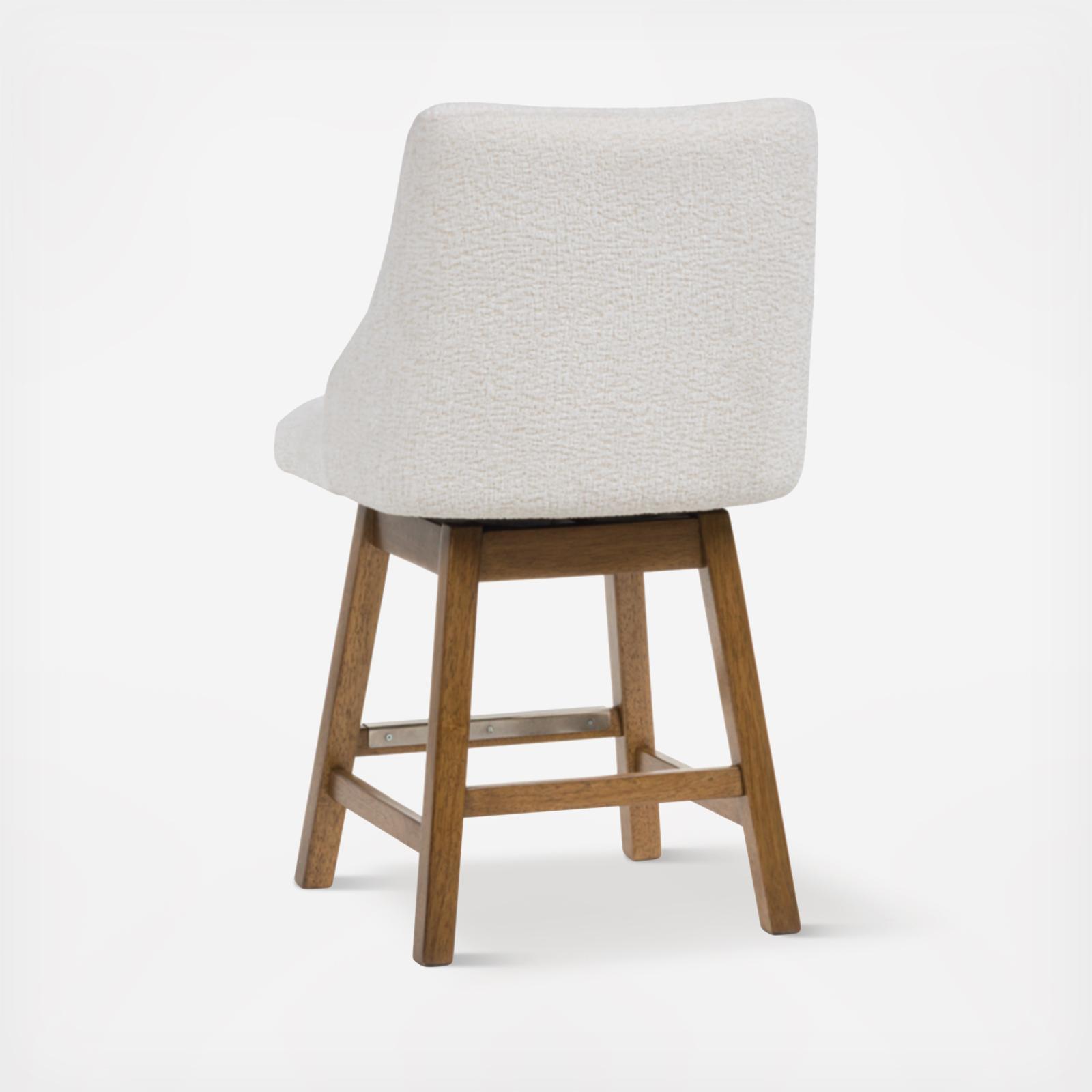 Cabalynn Counter Height Swivel Barstool, Set of 2 6 Cabalynn Counter Height Swivel Barstool, Set of 2