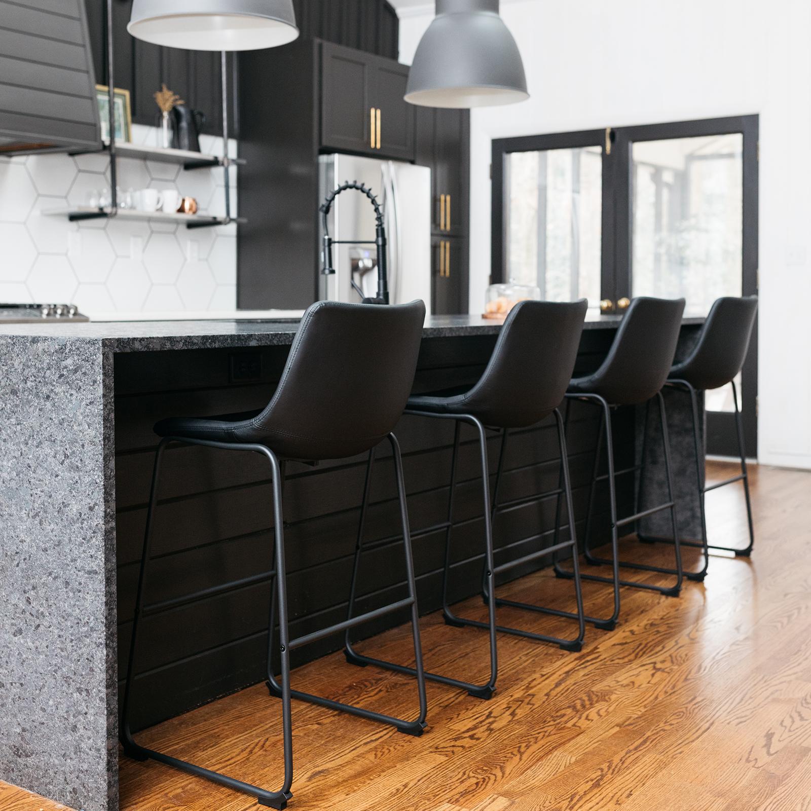 Centiar Upholstered Barstool, Set of 2 6 Centiar Upholstered Barstool, Set of 2