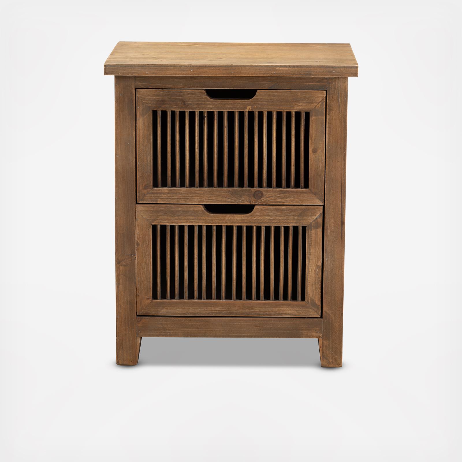 Clement 2-Drawer Spindle Nightstand 4 Clement 2-Drawer Spindle Nightstand