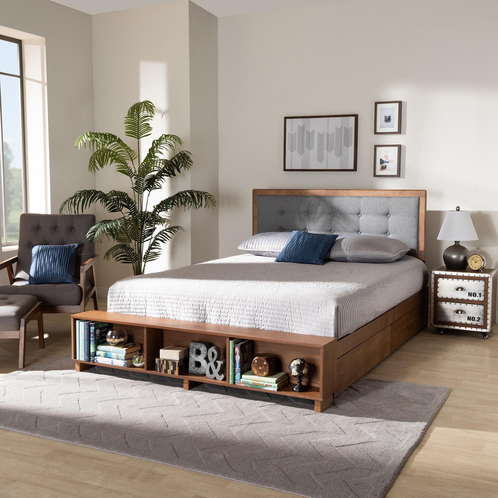 Cosma 4-Drawer Platform Storage Bed 1 Cosma 4-Drawer Platform Storage Bed