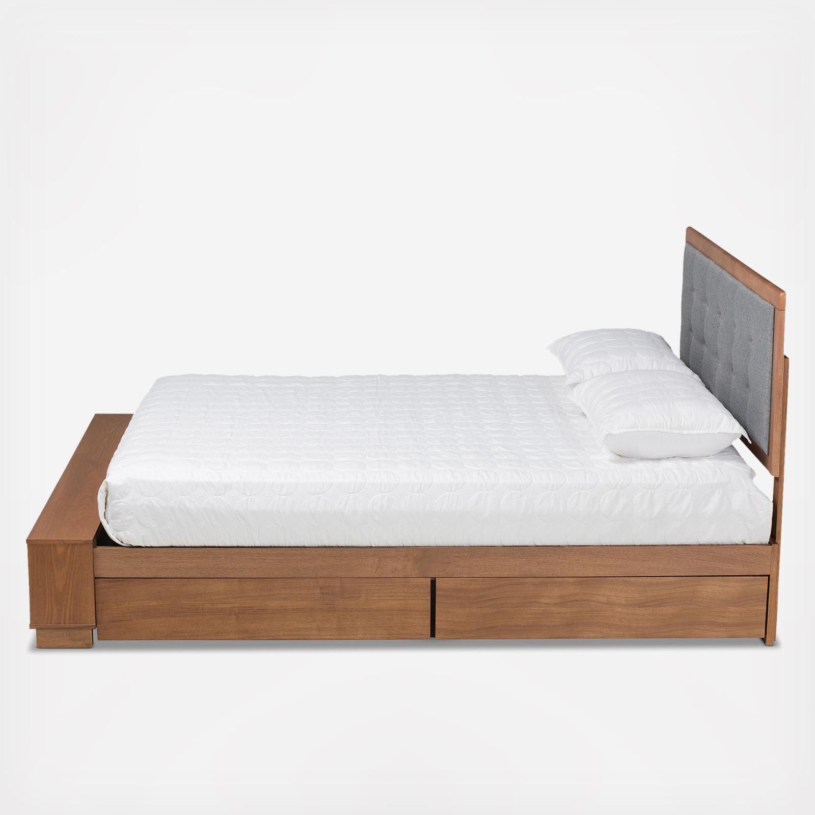 Cosma 4-Drawer Platform Storage Bed 4 Cosma 4-Drawer Platform Storage Bed
