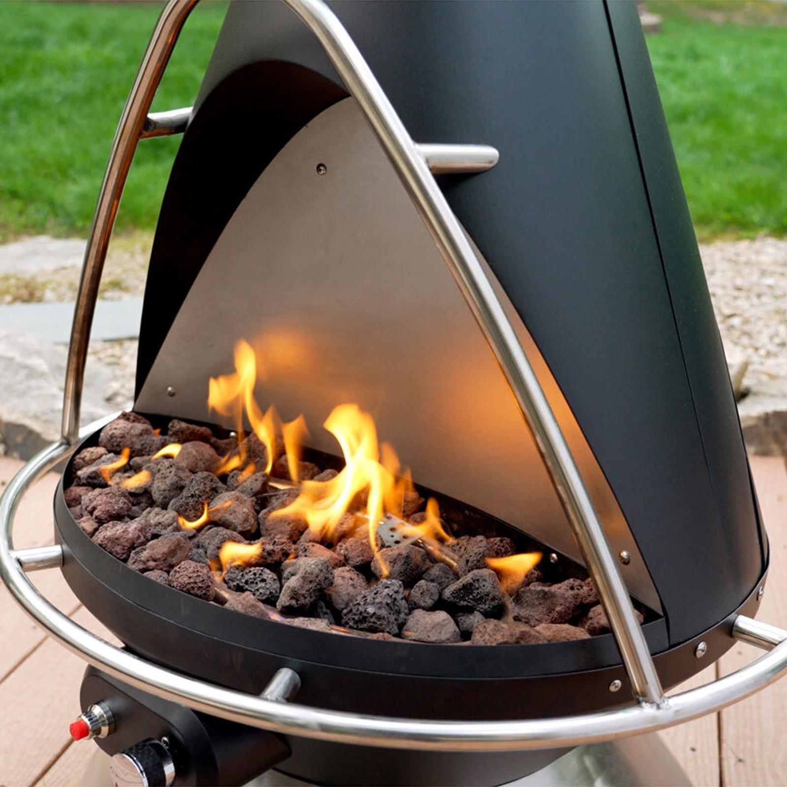 Chimenea Propane Fire Pit 3 Chimenea Propane Fire Pit