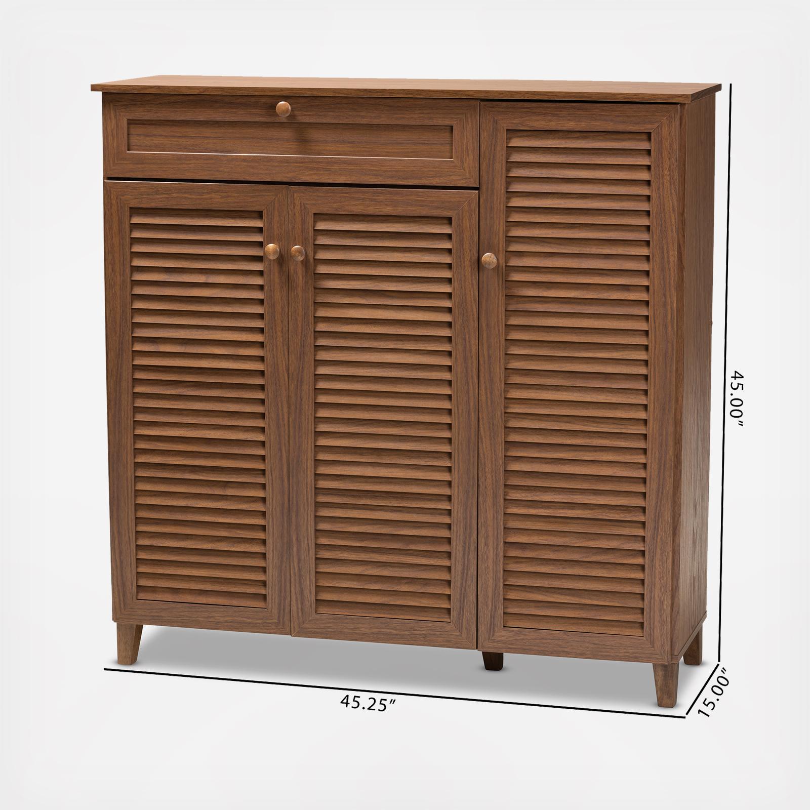 Coolidge Shoe Storage Cabinet with Drawer 5 Coolidge Shoe Storage Cabinet with Drawer