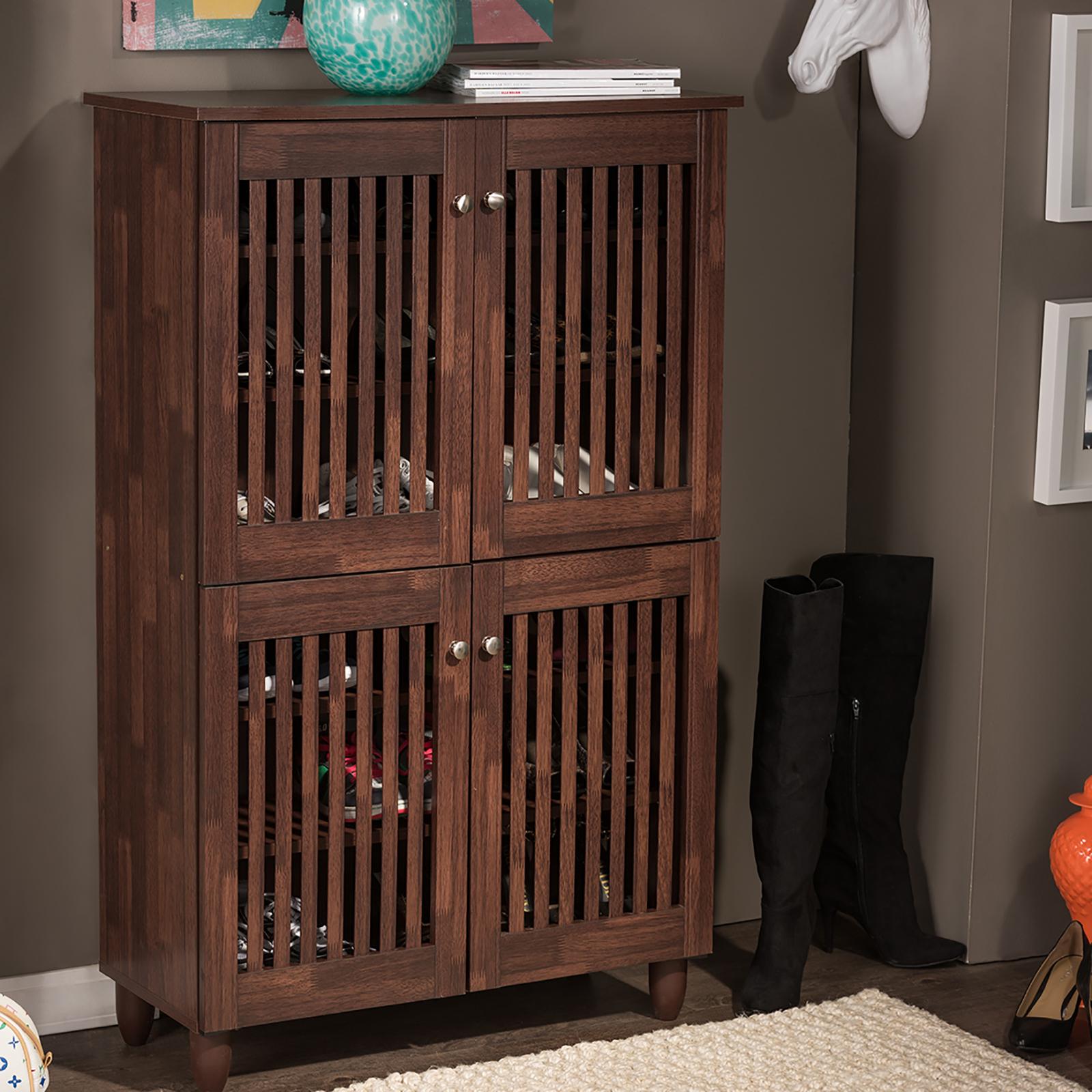 Fernanda 4-Door Entryway Storage Cabinet