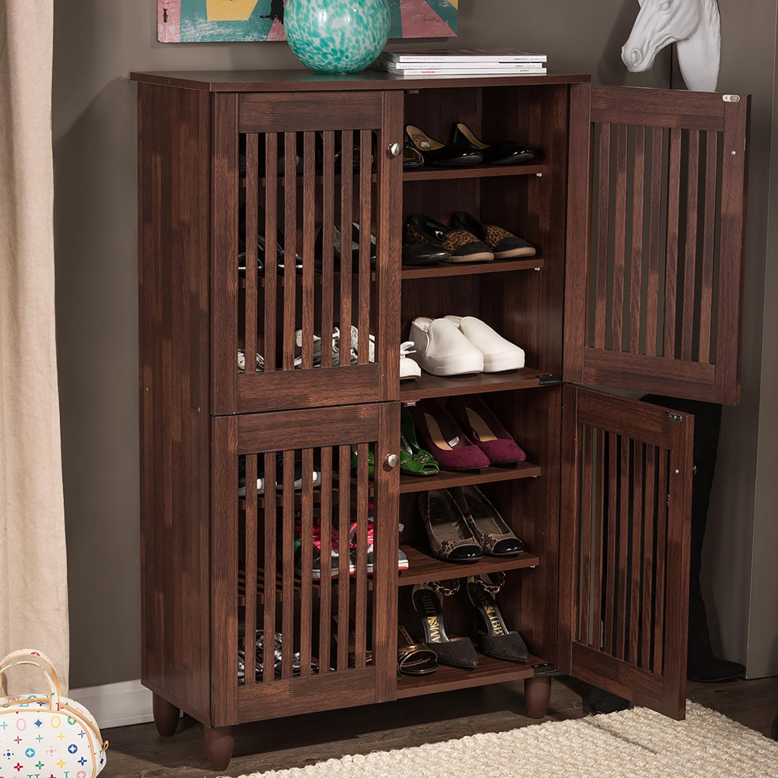 Fernanda 4-Door Entryway Storage Cabinet